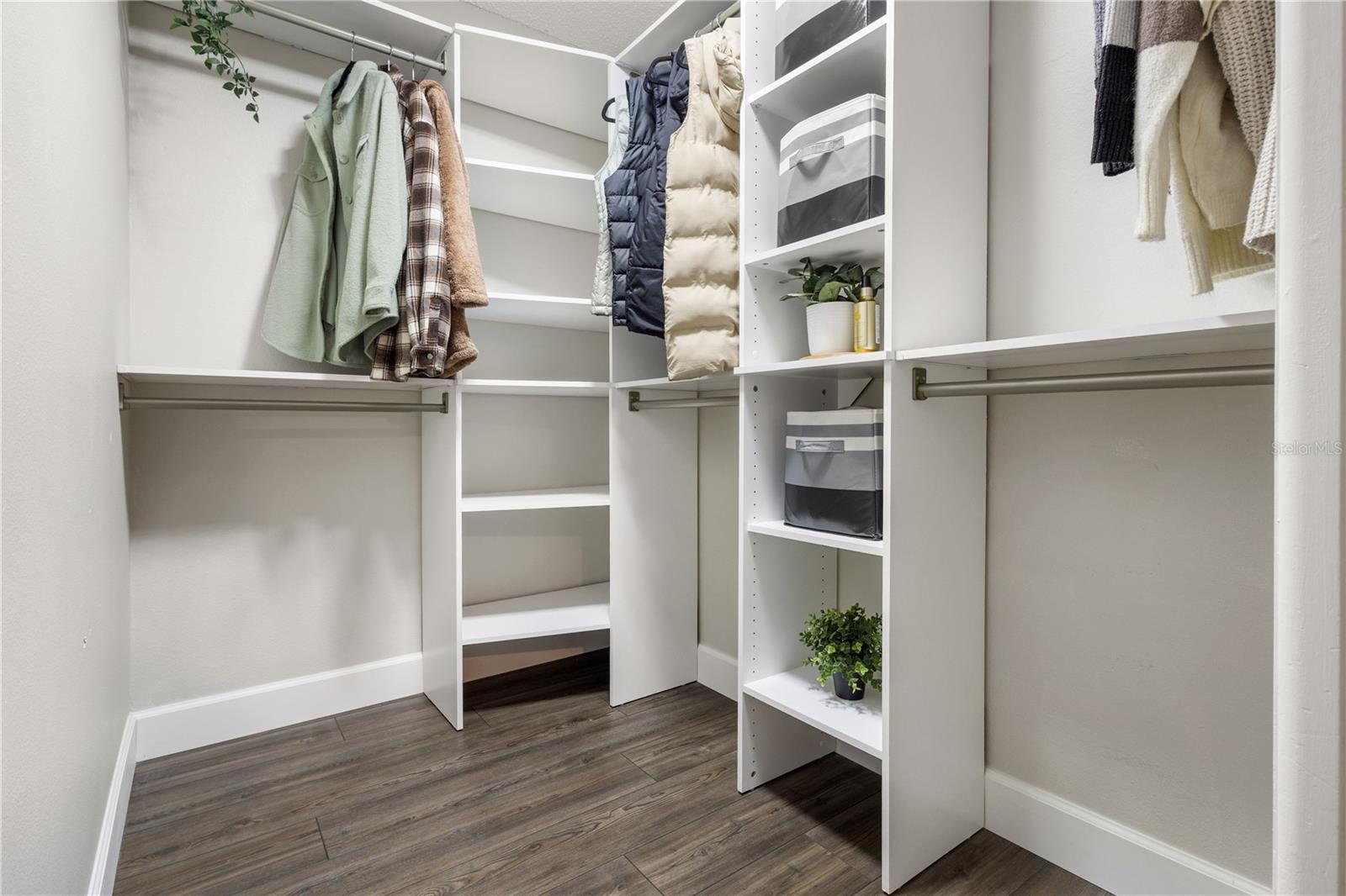 GUEST BEDROOM WALK IN CLOSET