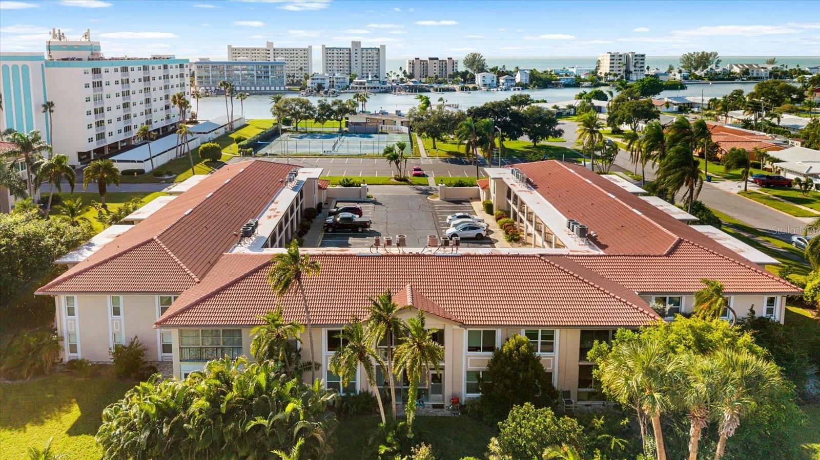 Building 1 located across the street from the Intracoastal.