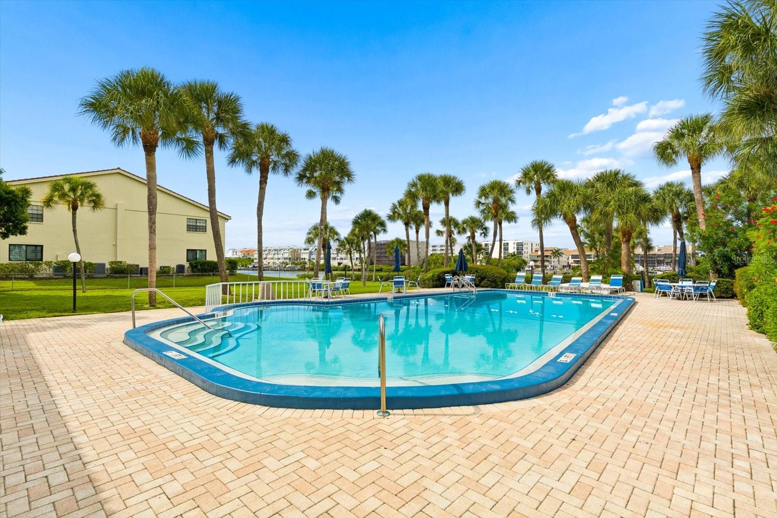 Gorgeous pool areas perfect for a refreshing swim or sunbathing!