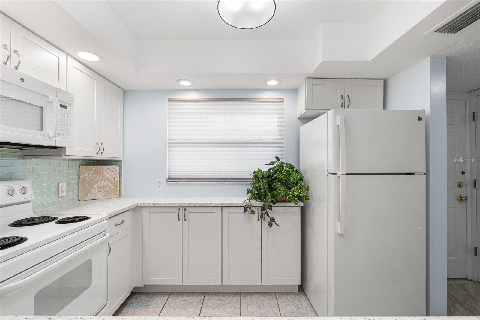 Whether looking for a primary or vacation home, this kitchen is fully equipped.
