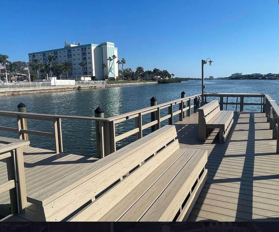Soak up the sun and watch the boats cruise by while fishing on the pier.