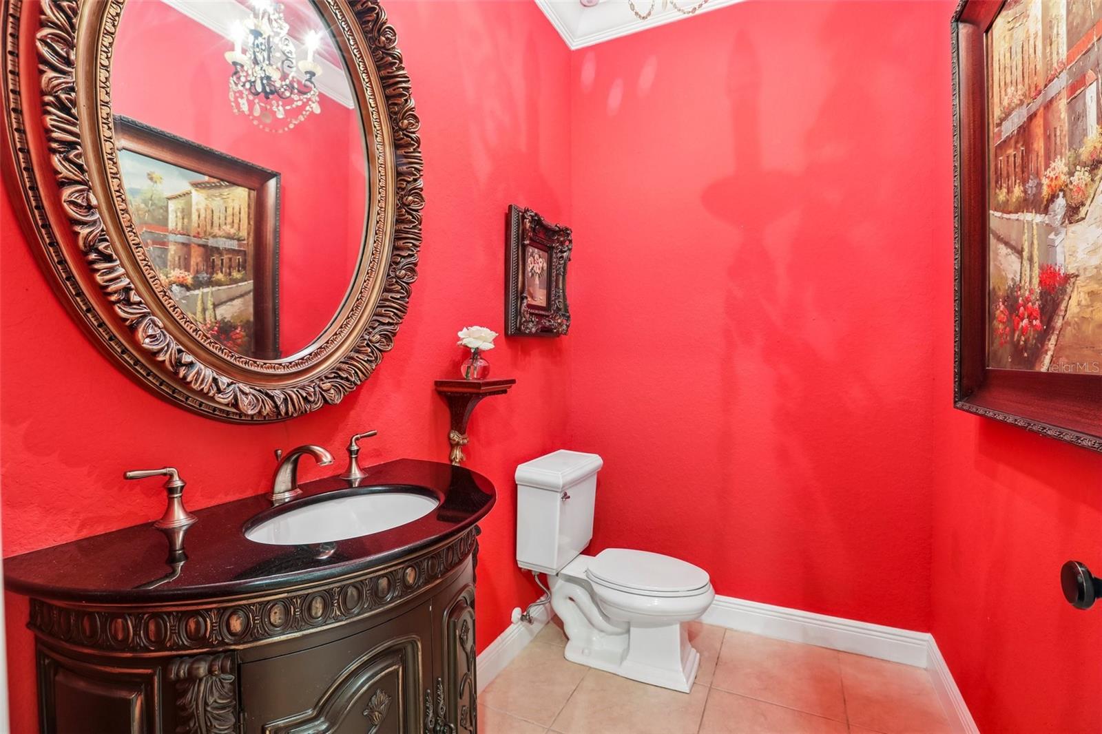 Upstairs Powder bath