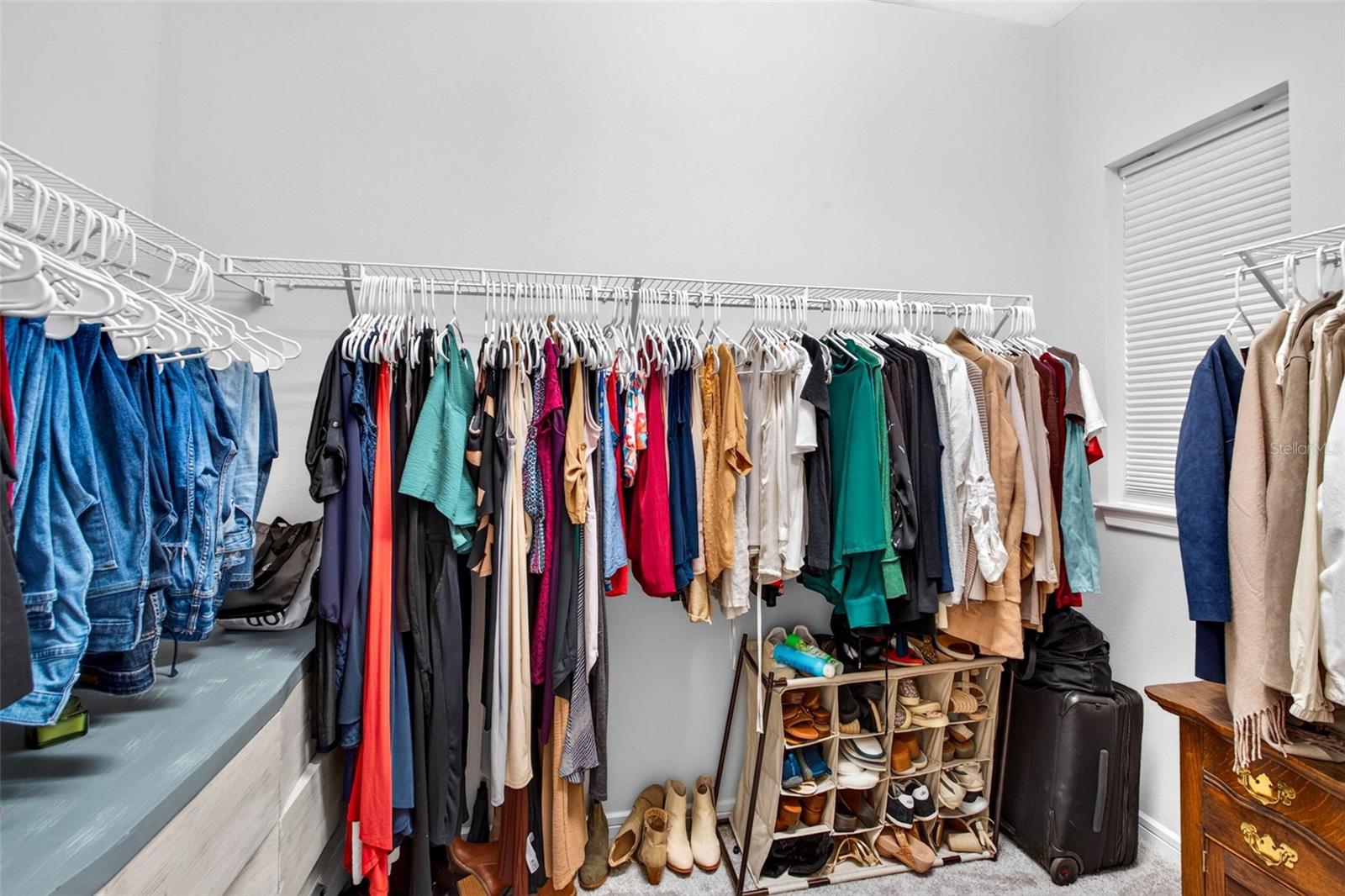 Primary large Walk-in Closet