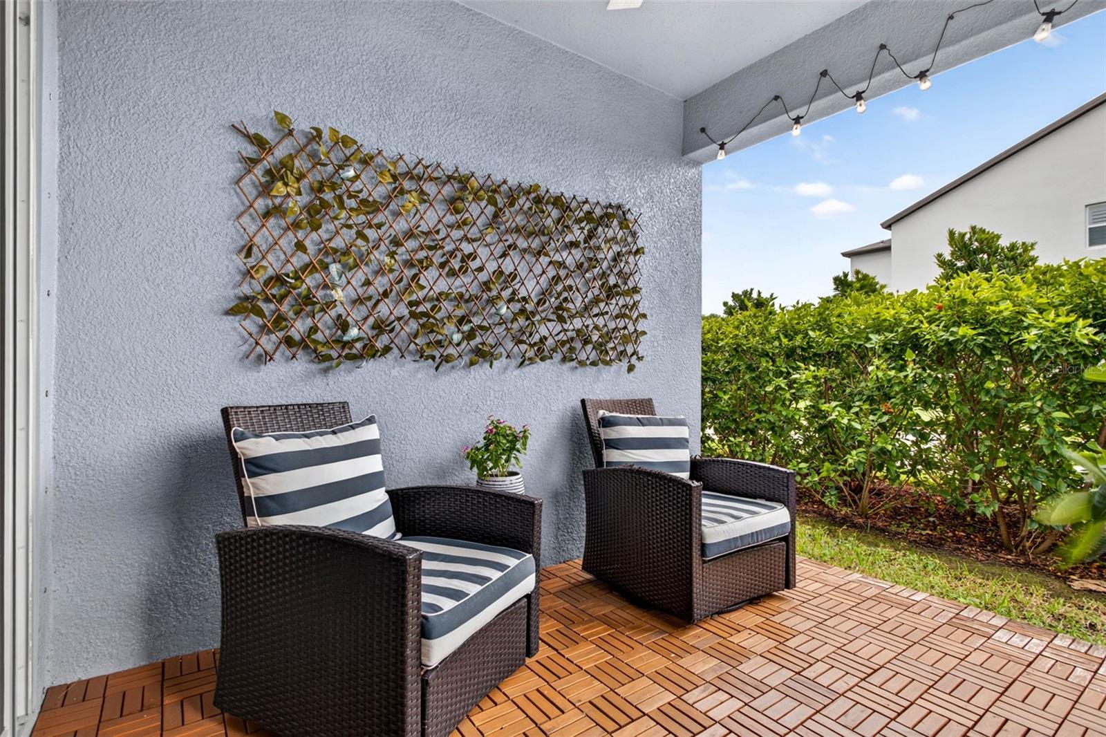 Open Rear Porch