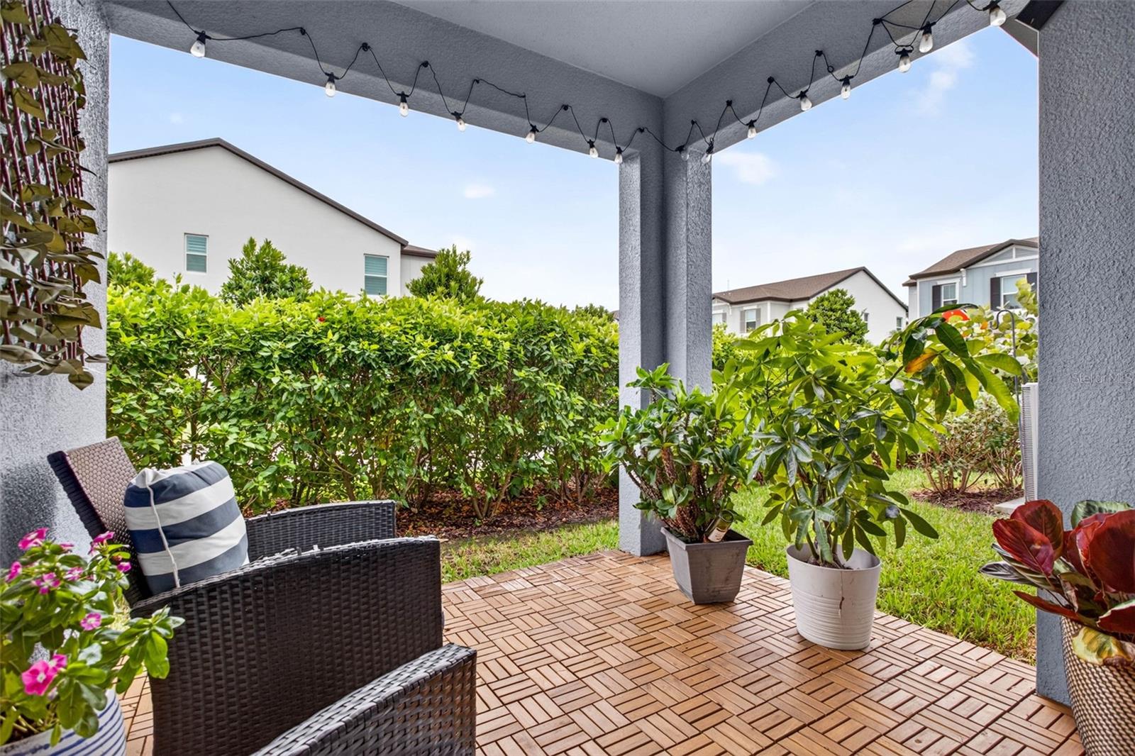 Open Rear Porch