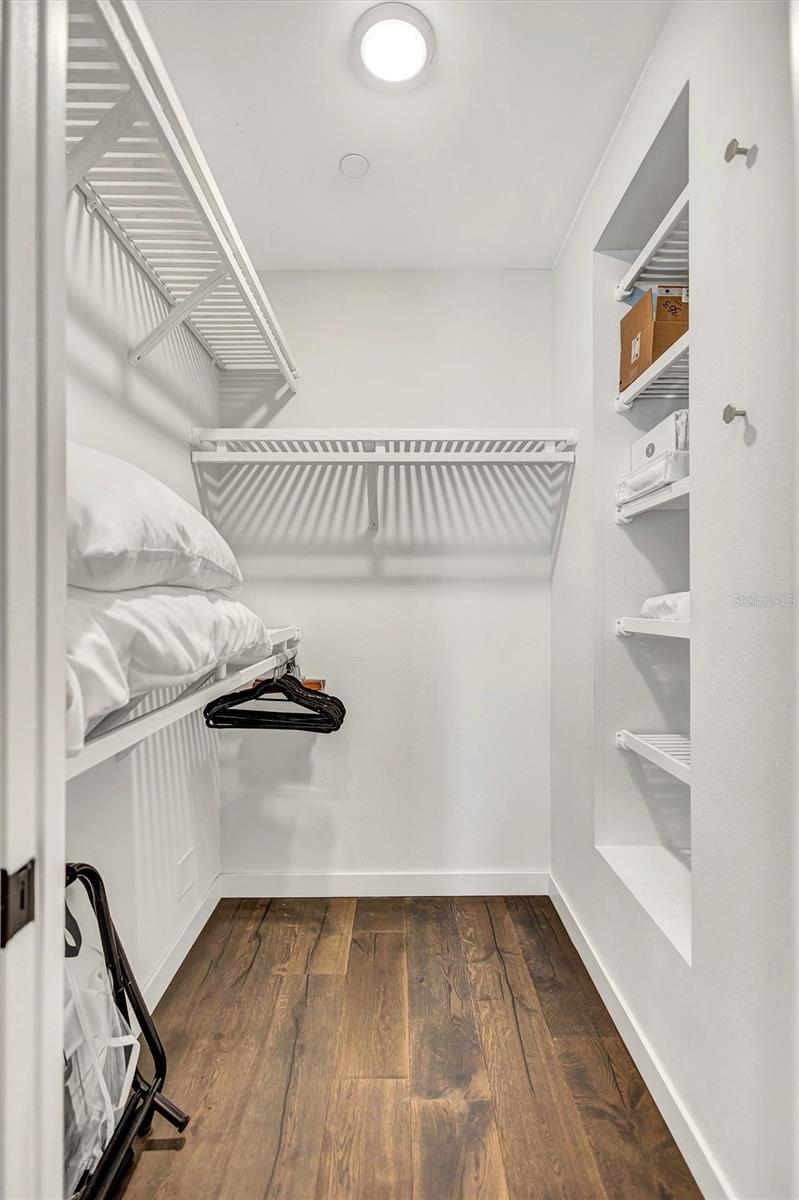 Walk-In Master Closet.
