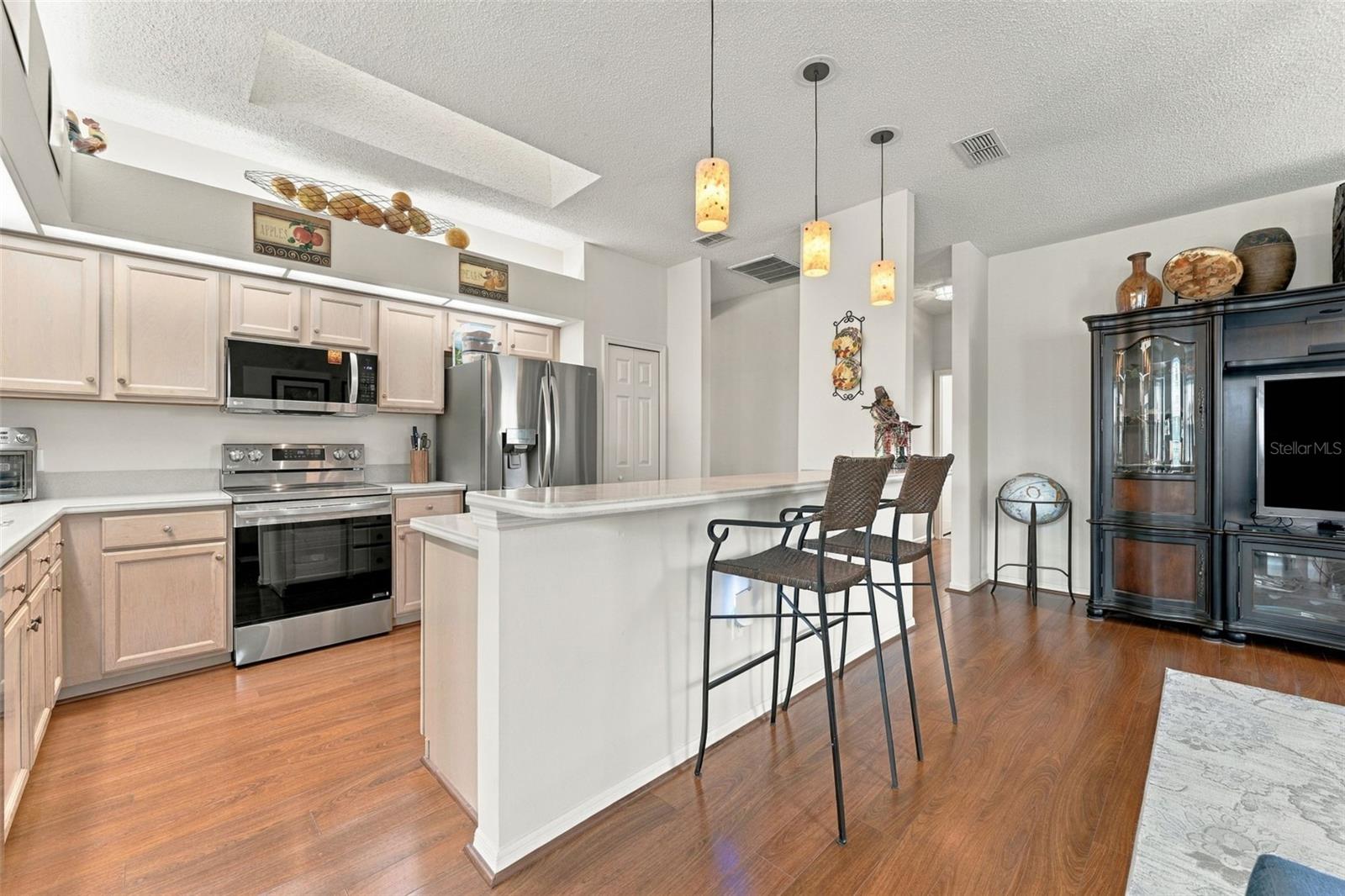 Kitchen with Ample Cabinetry