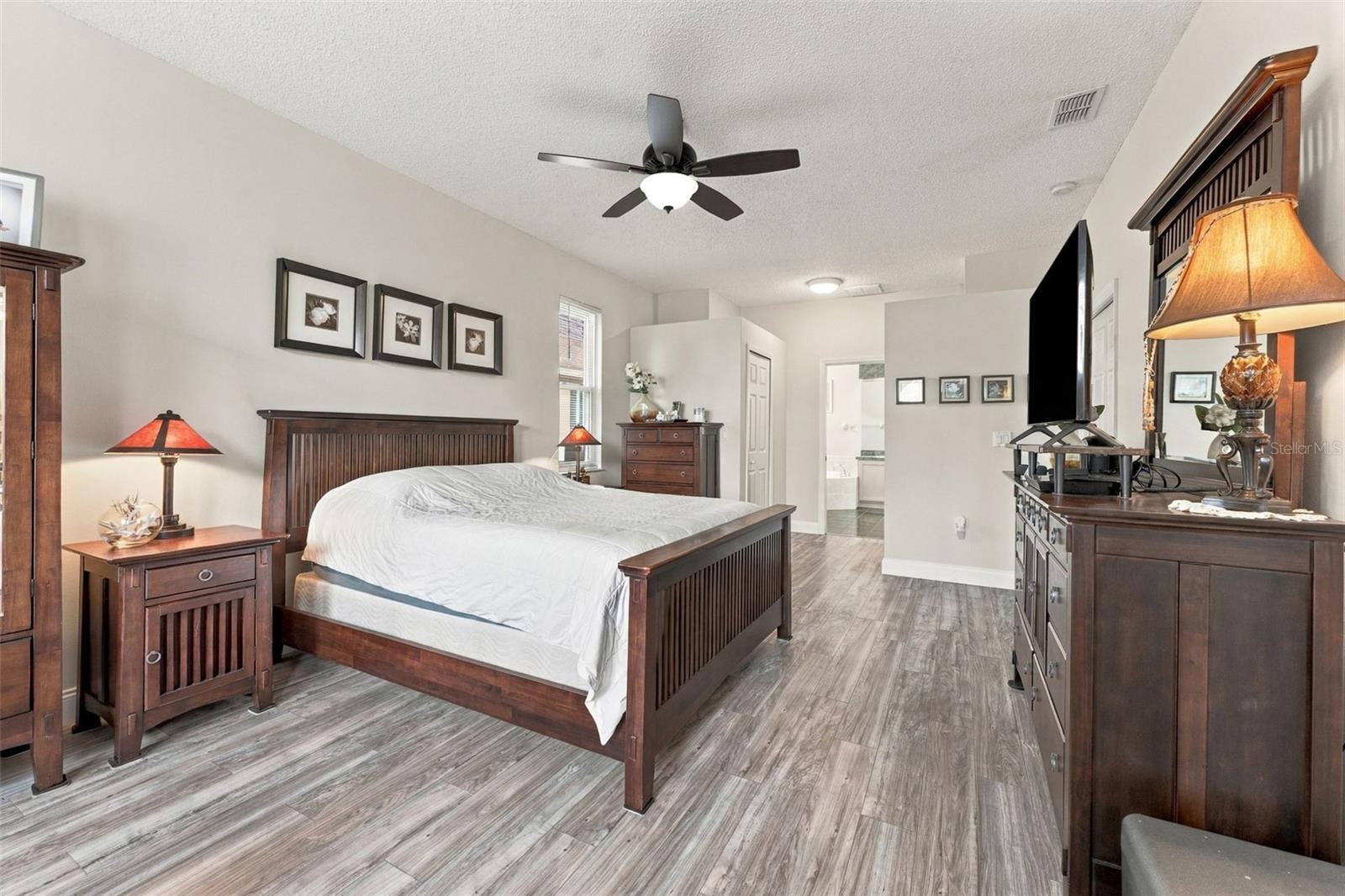 Master Bedroom with Ceramic Tile Floorling