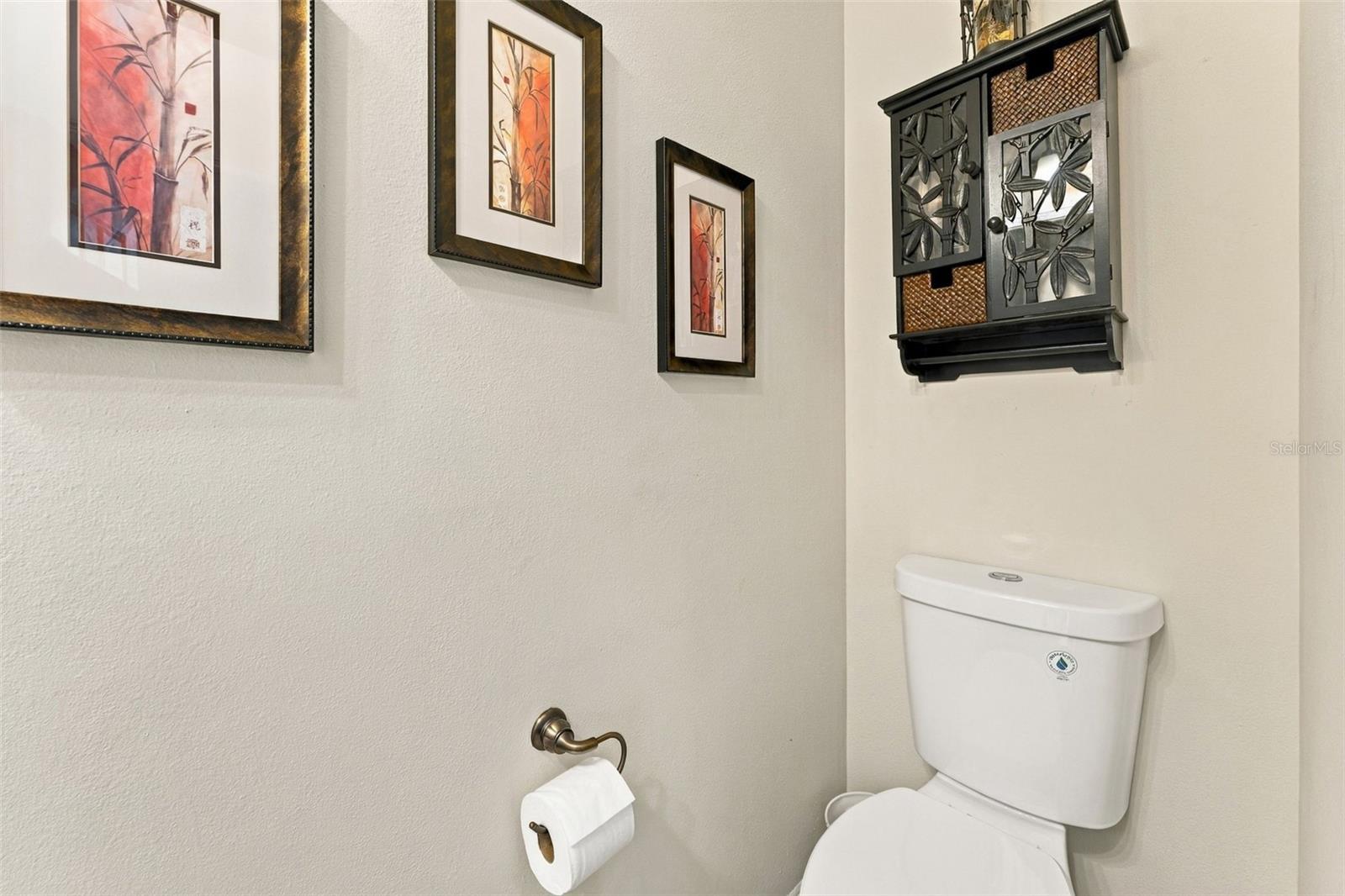 Half Bath  Toilet & Fixtures