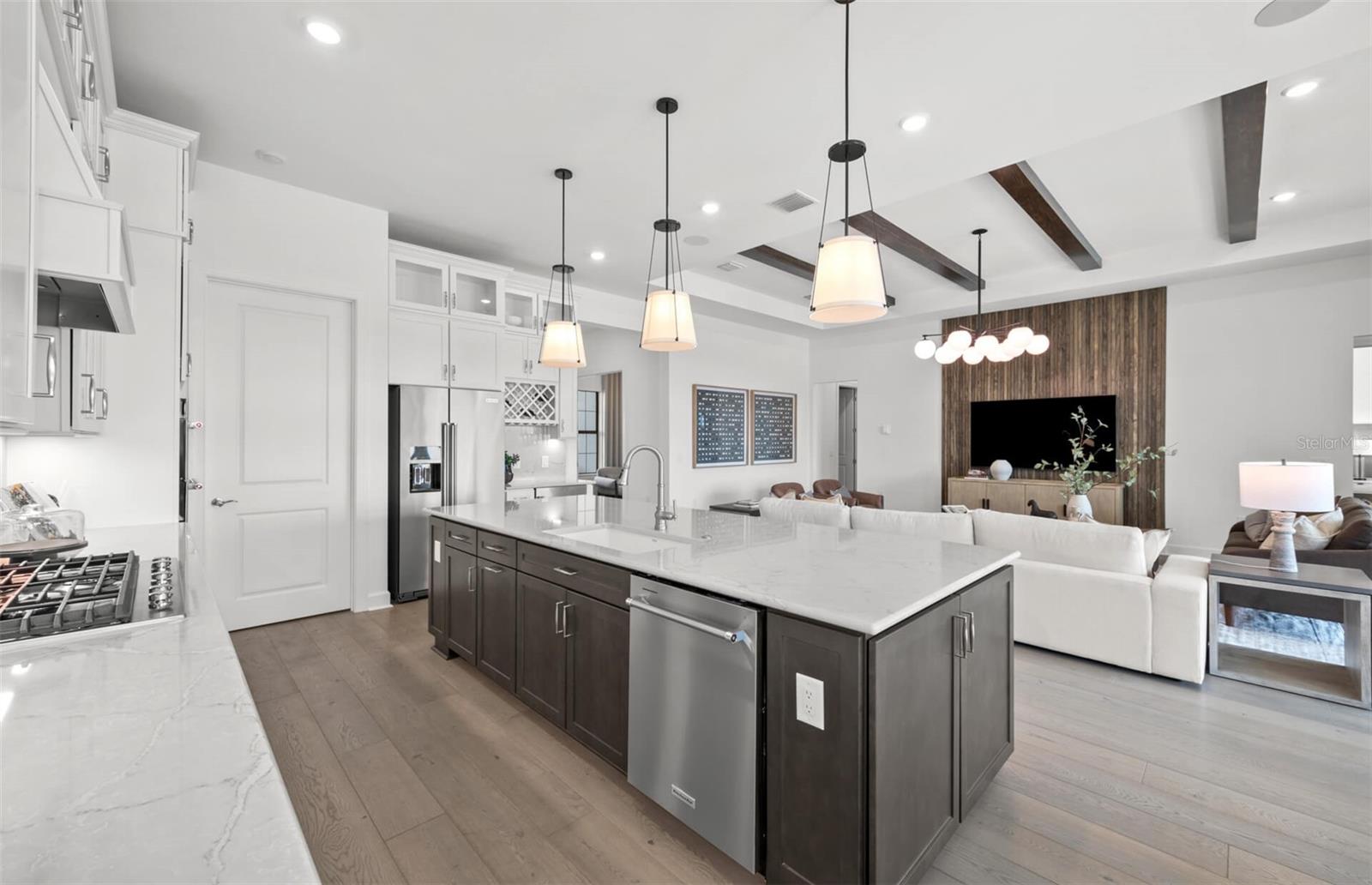 Photos depict staged model home.