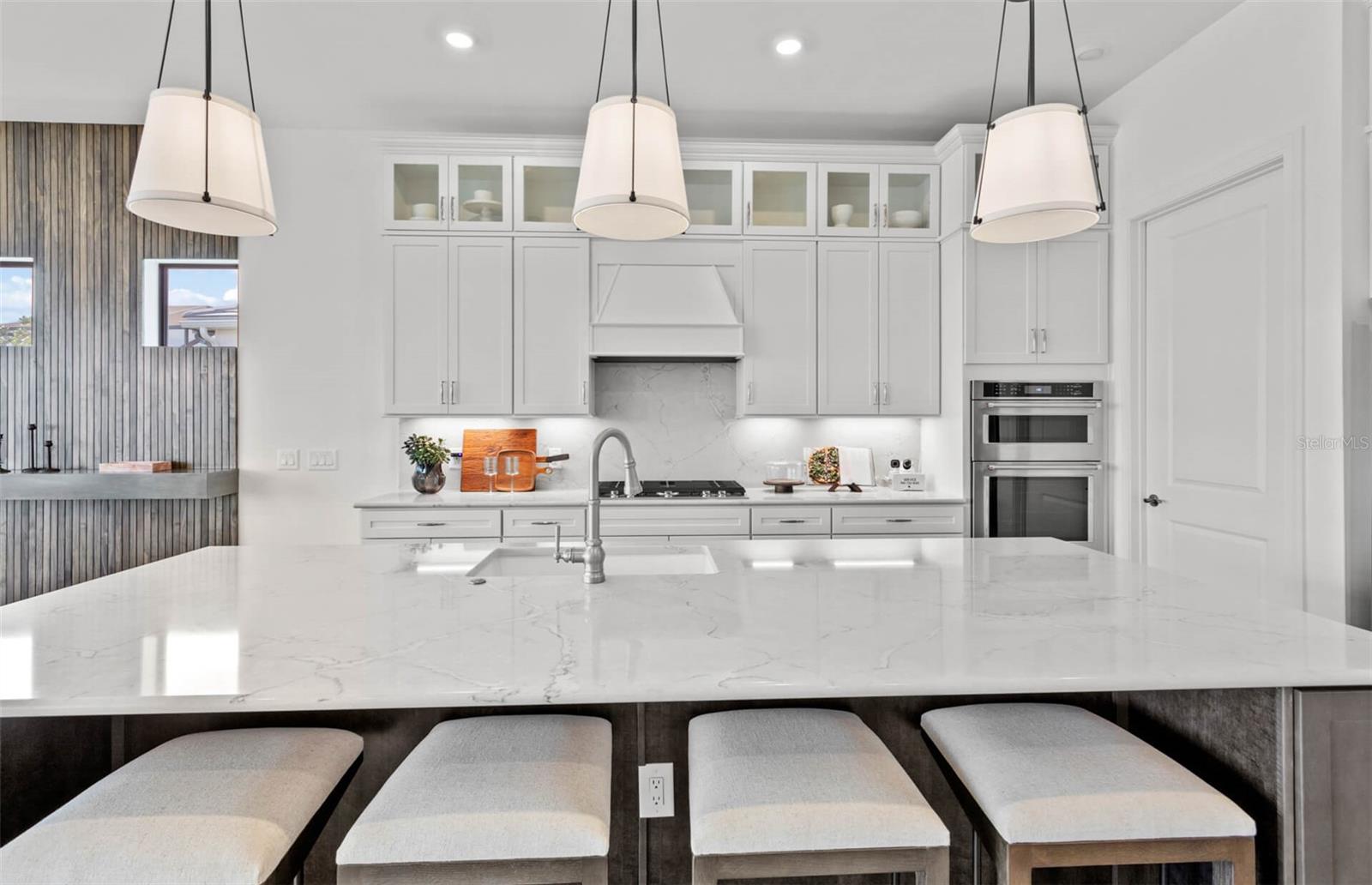 Photos depict staged model home.