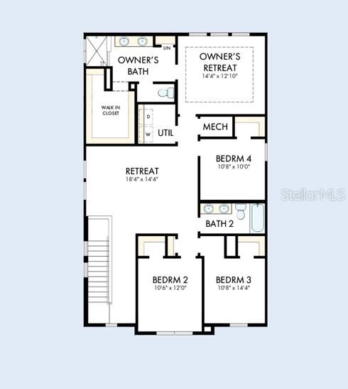 Floor Plan Second Floor