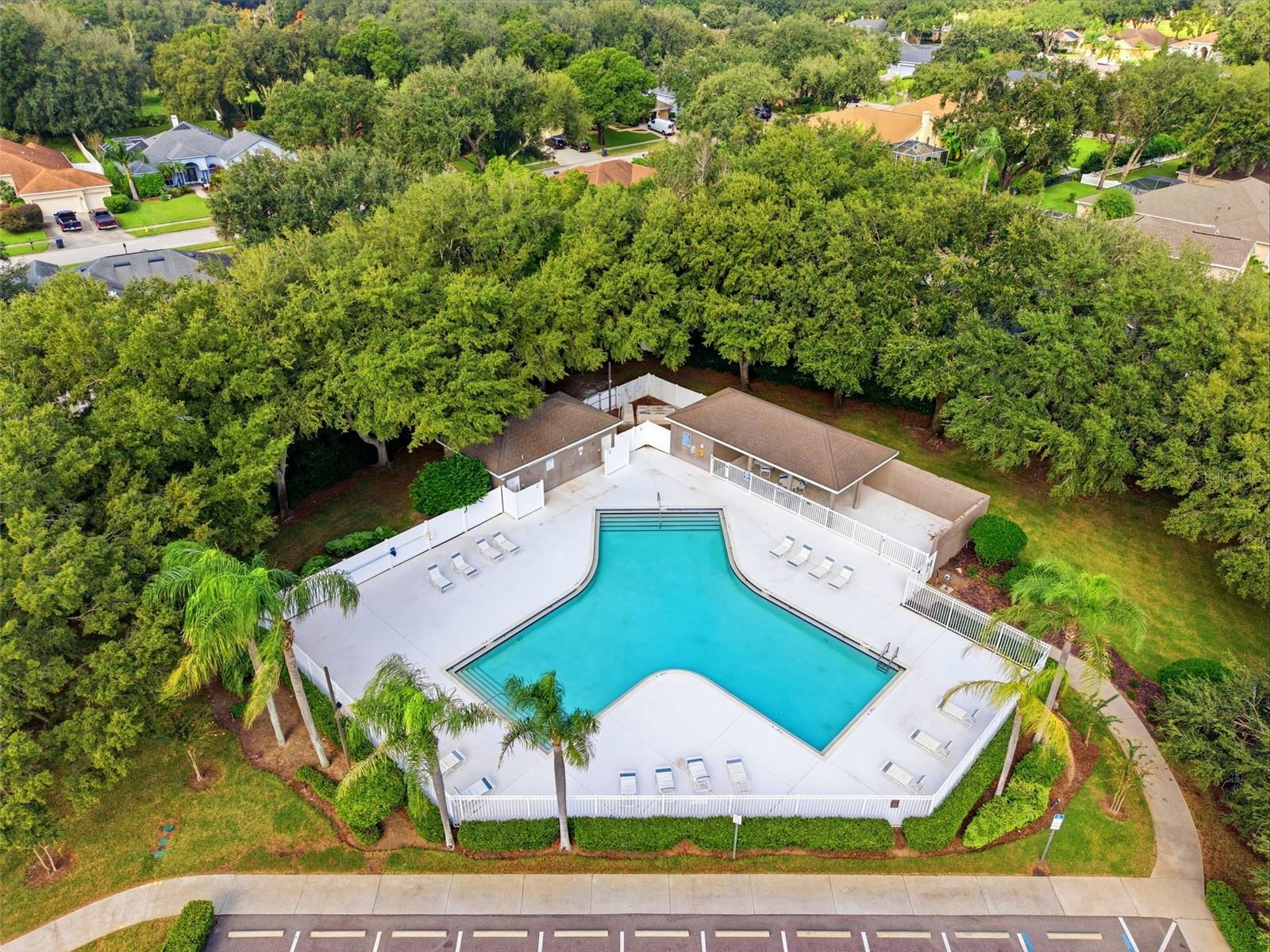 Neighborhood community pool