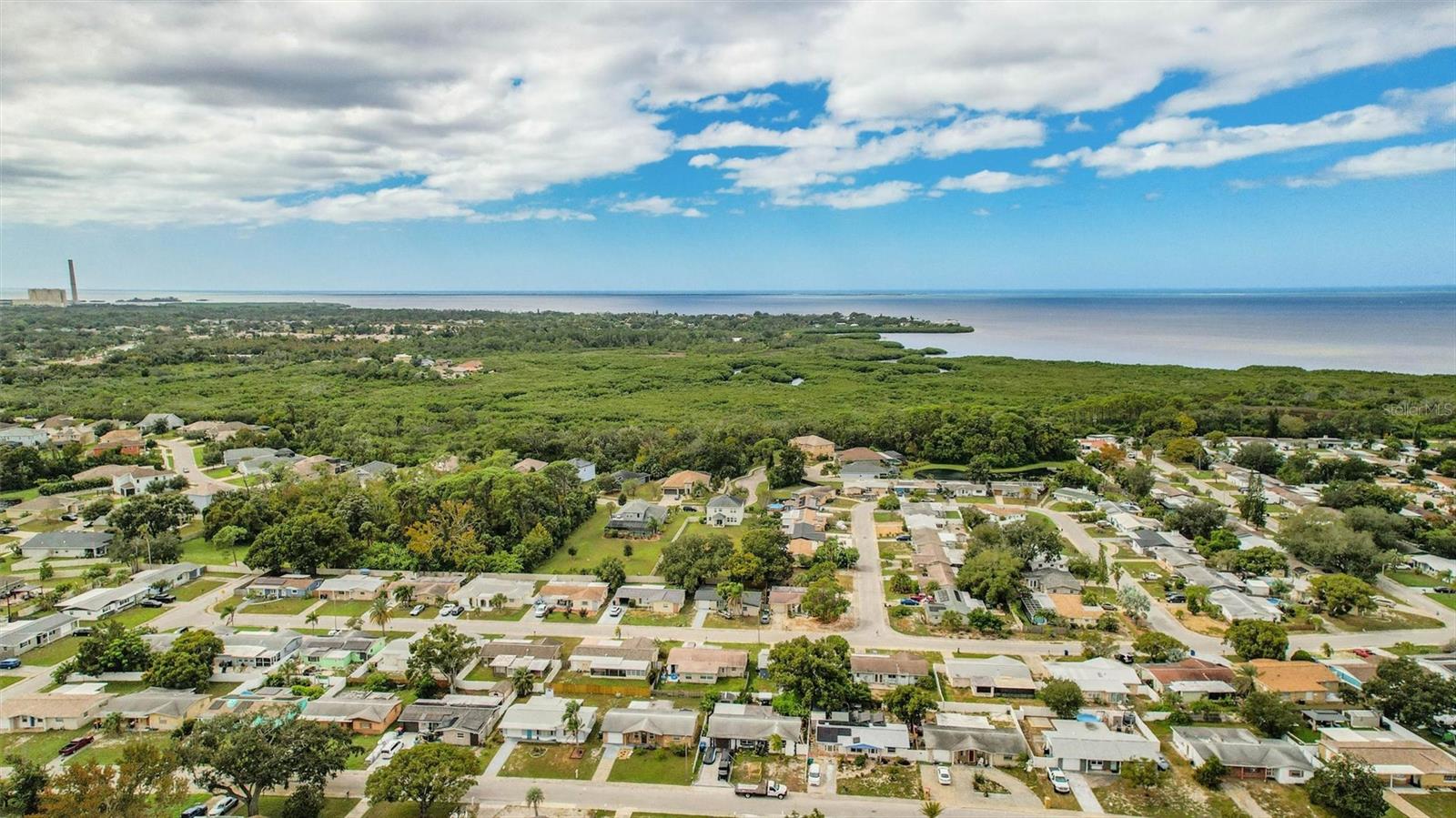 aerial of the area