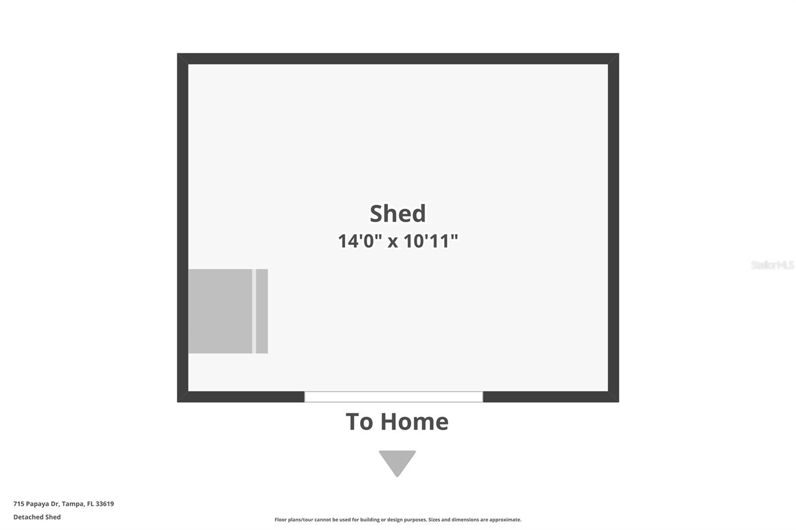 floor plan shed