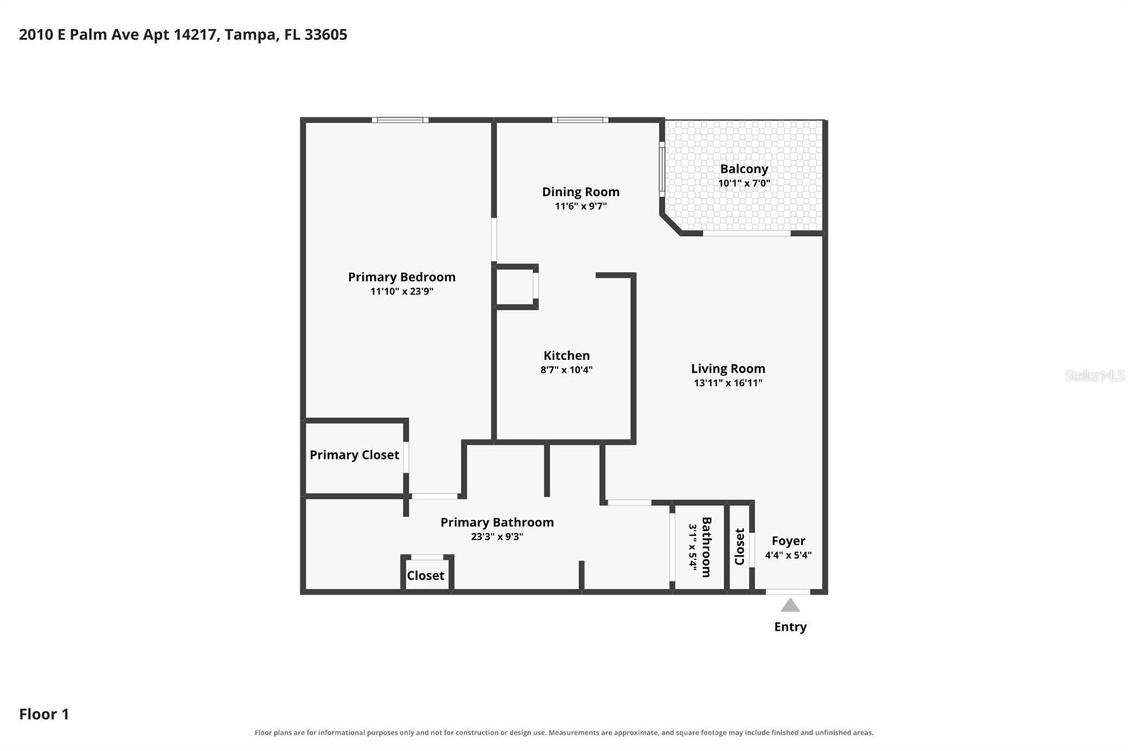2010 E PALM AVENUE, #14217, Tampa, FL 33605