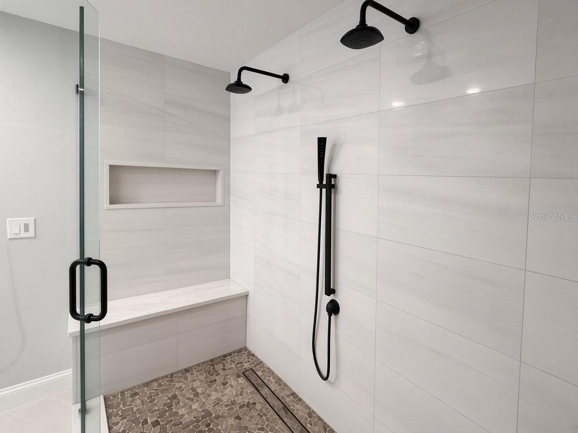 Primary suite bathroom
