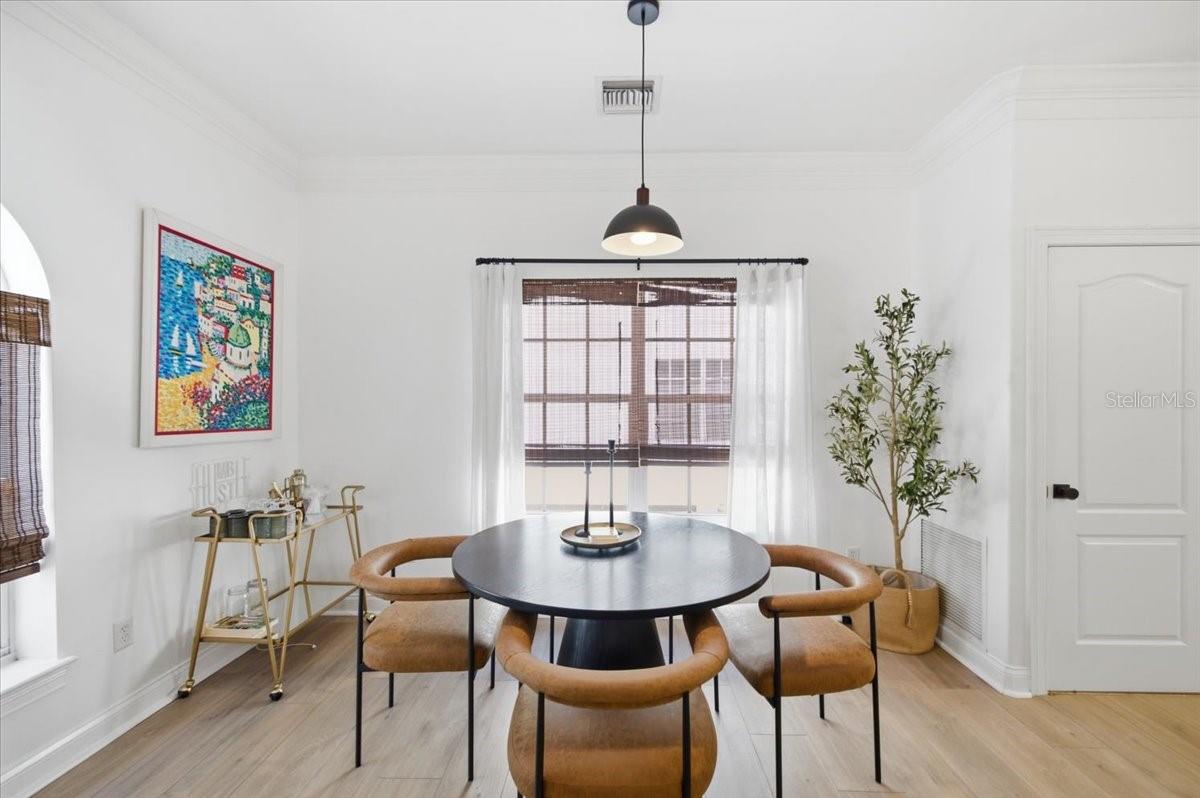 Dining area