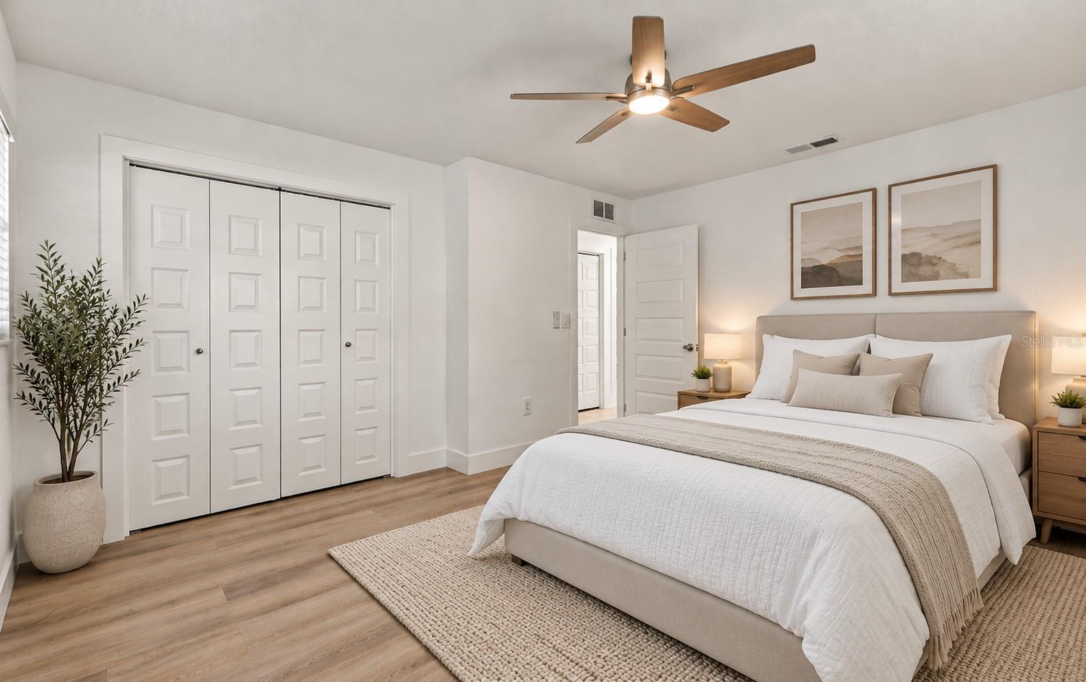 virtual staged bed