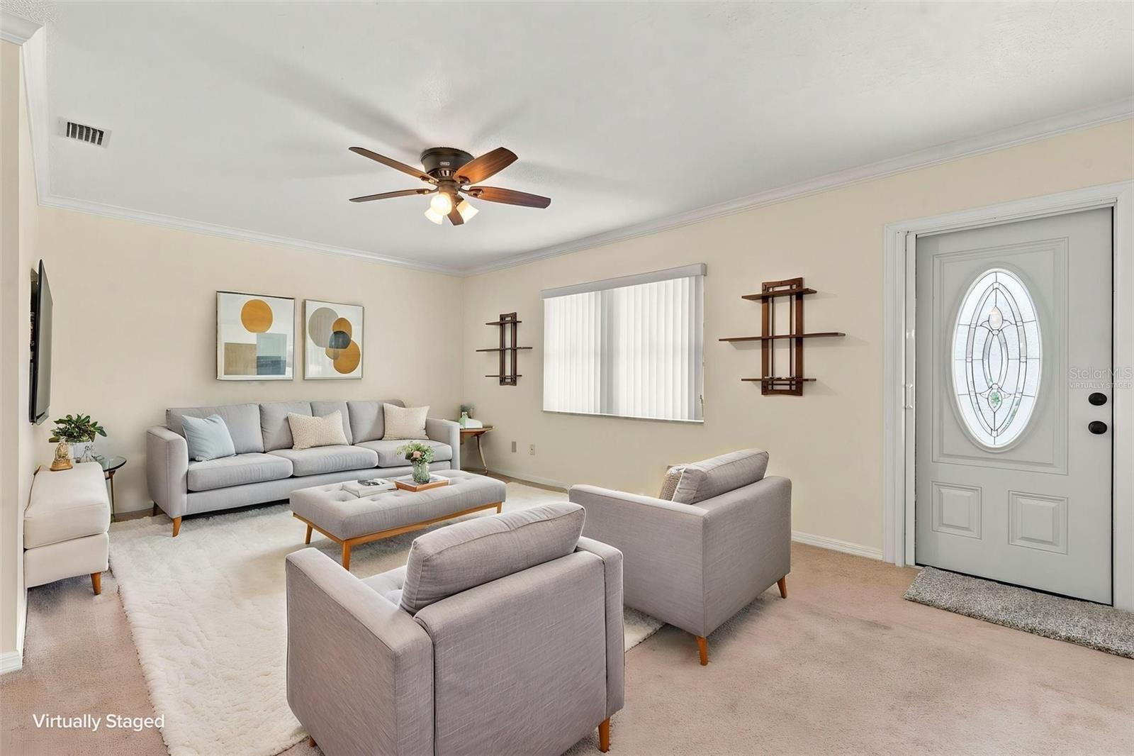 Virtually Staged with Furniture