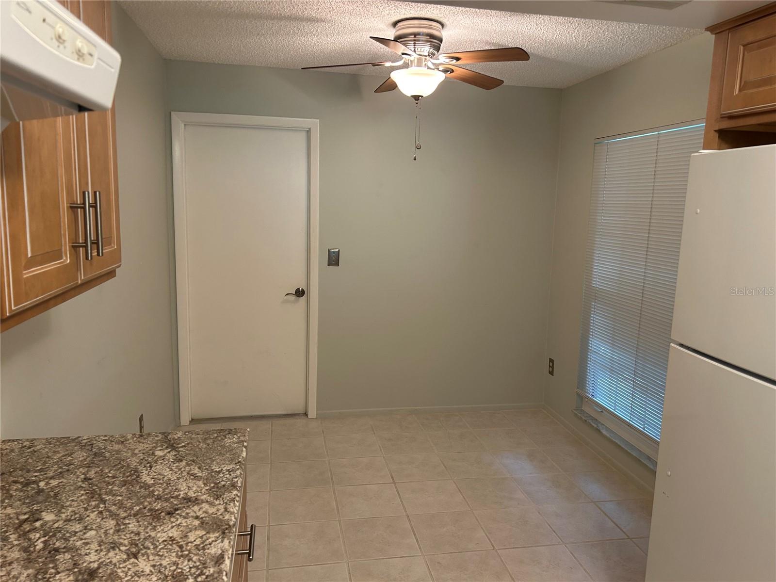 Space for table inside kitchen