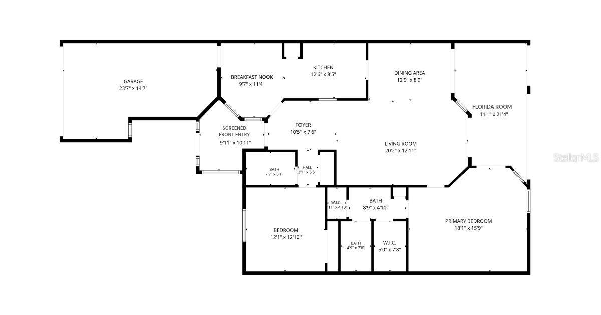 You'll love this spacious & split plan with over 1,500 square feet of beautiful living space~