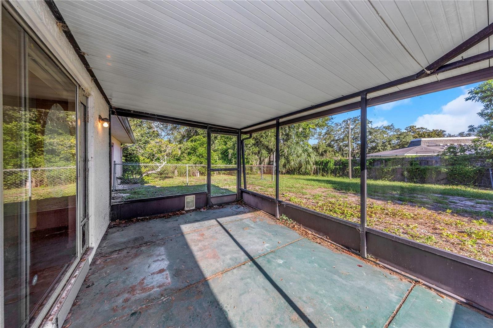 Rear Patio
