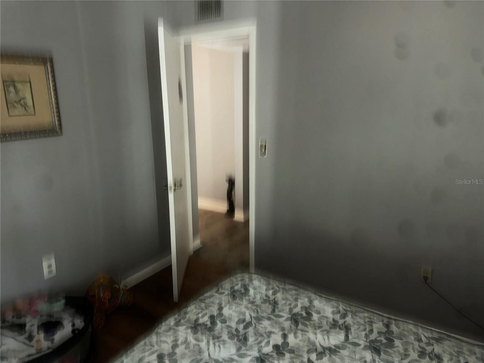 Bedroom 2 opposite the door