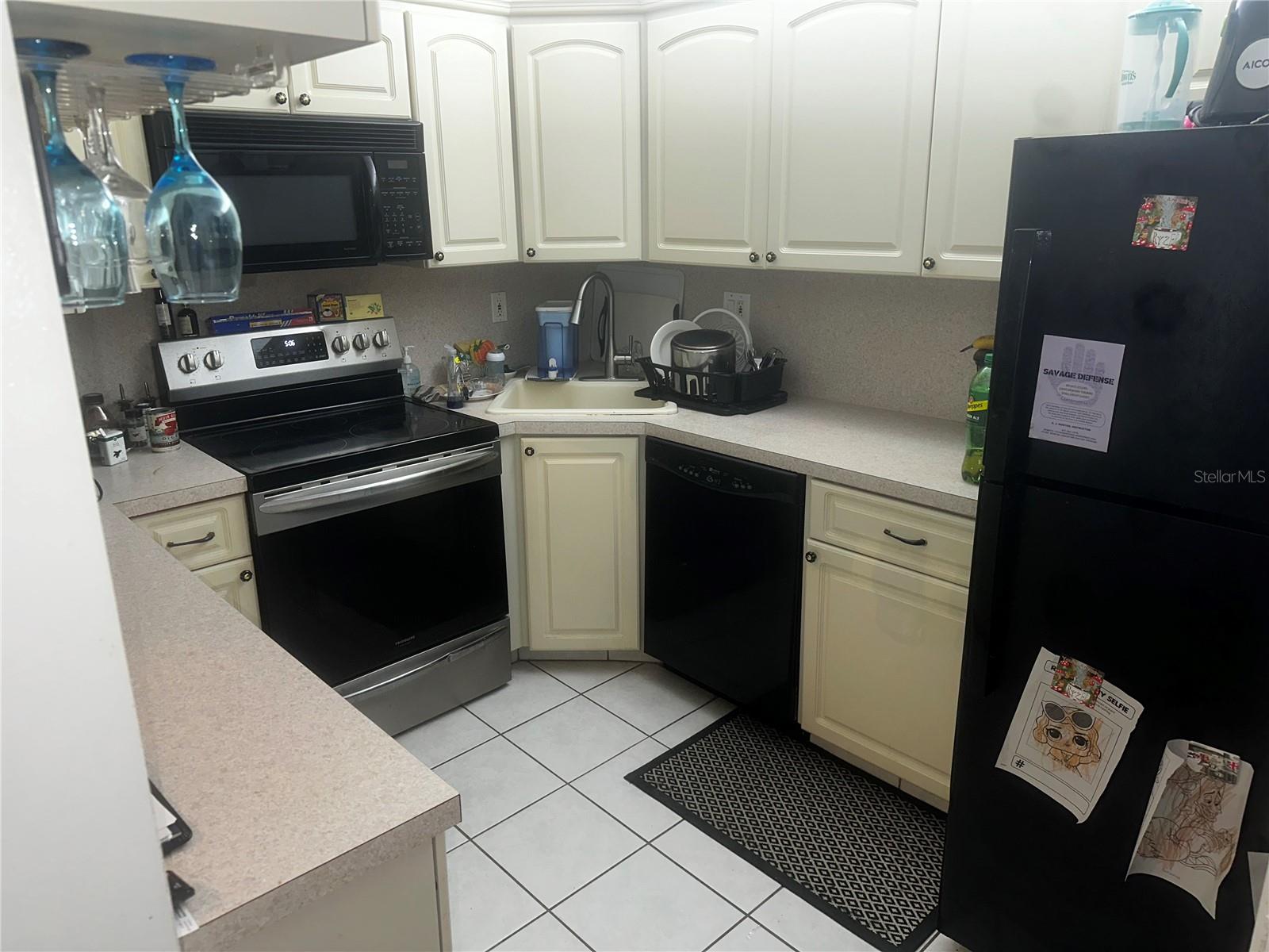 View from kitchen entrance
