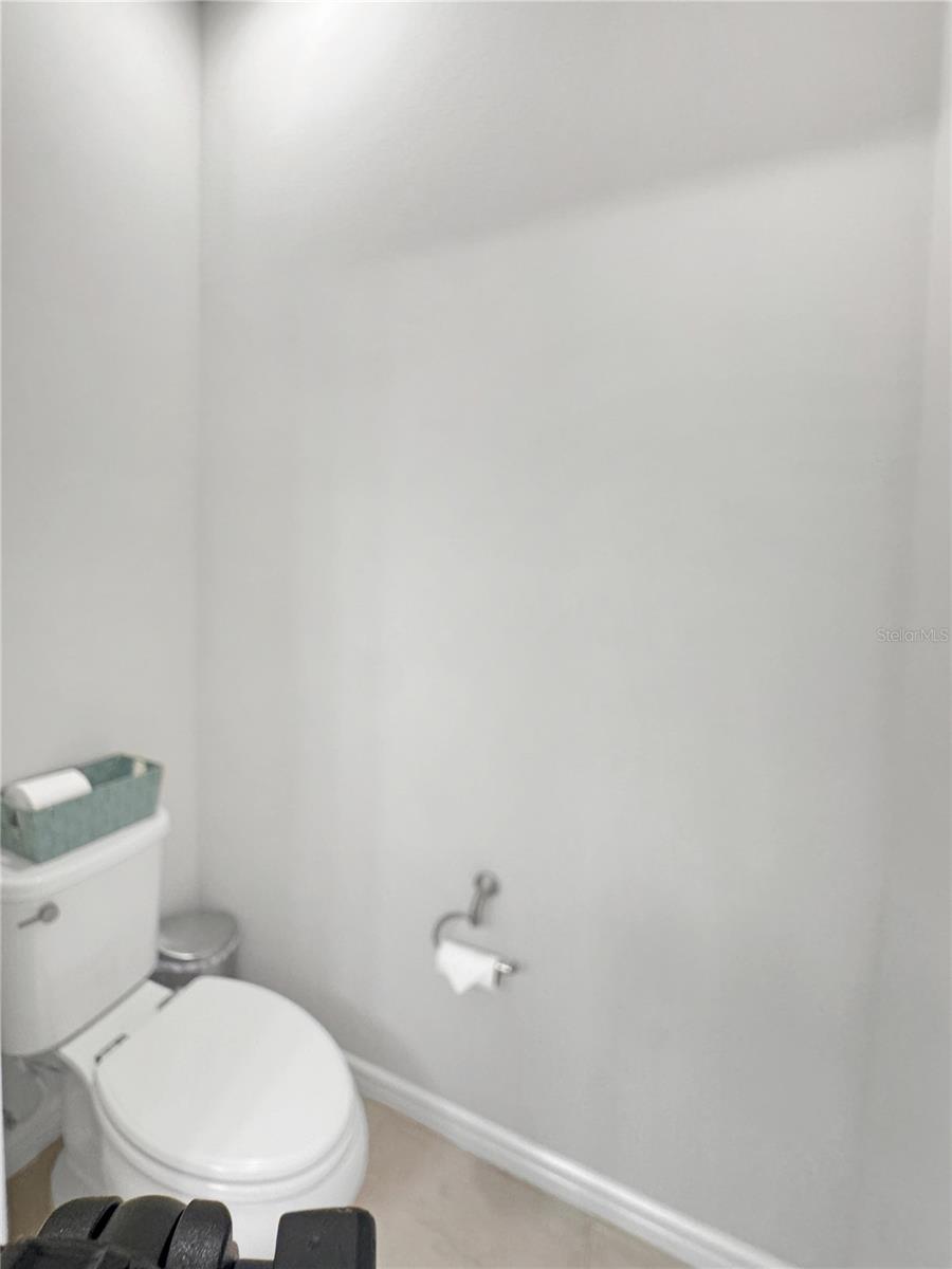 toilet area