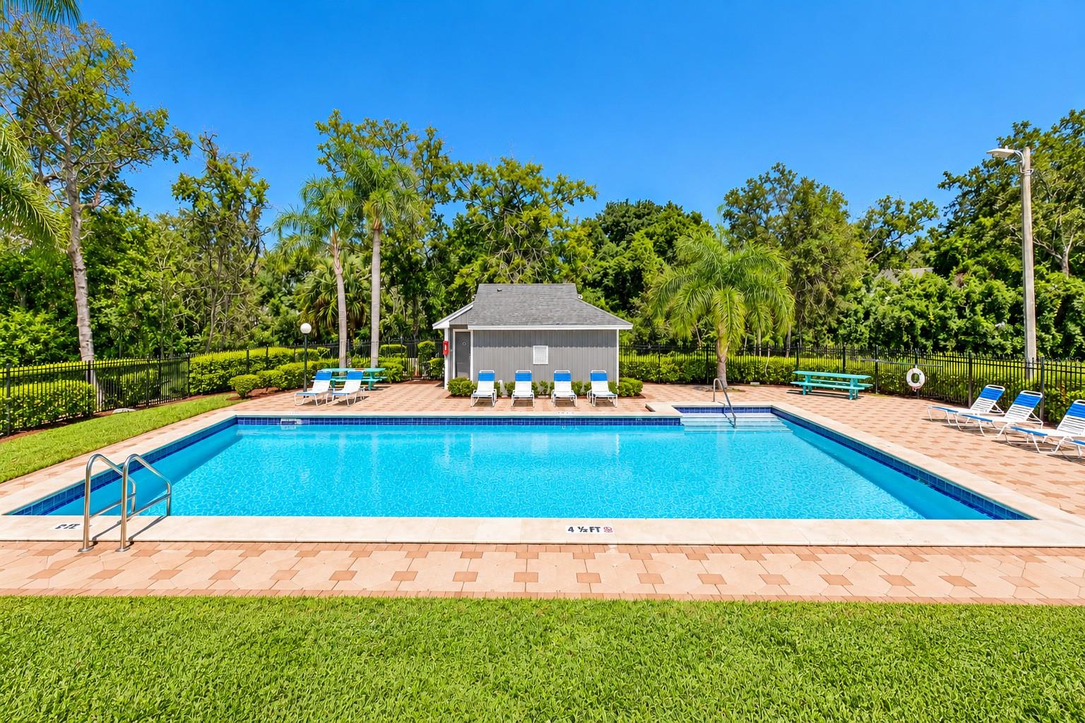Community pool.