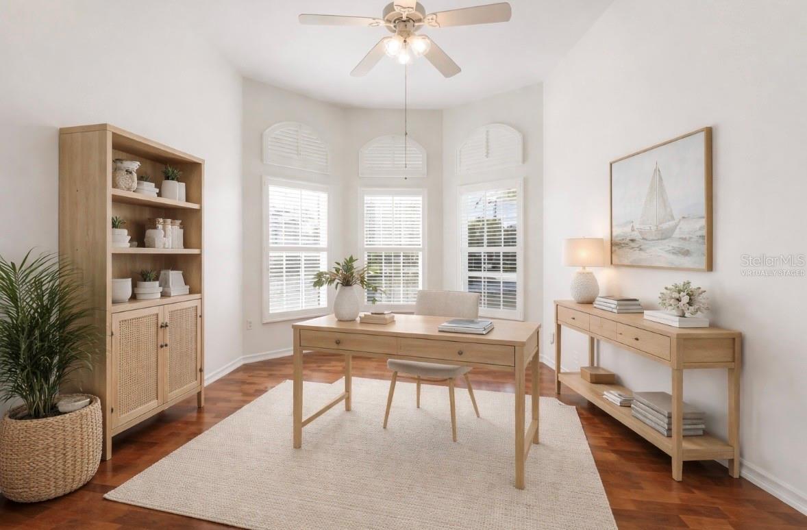 *VIRTUALLY STAGED BEDROOM 2/OFFICE