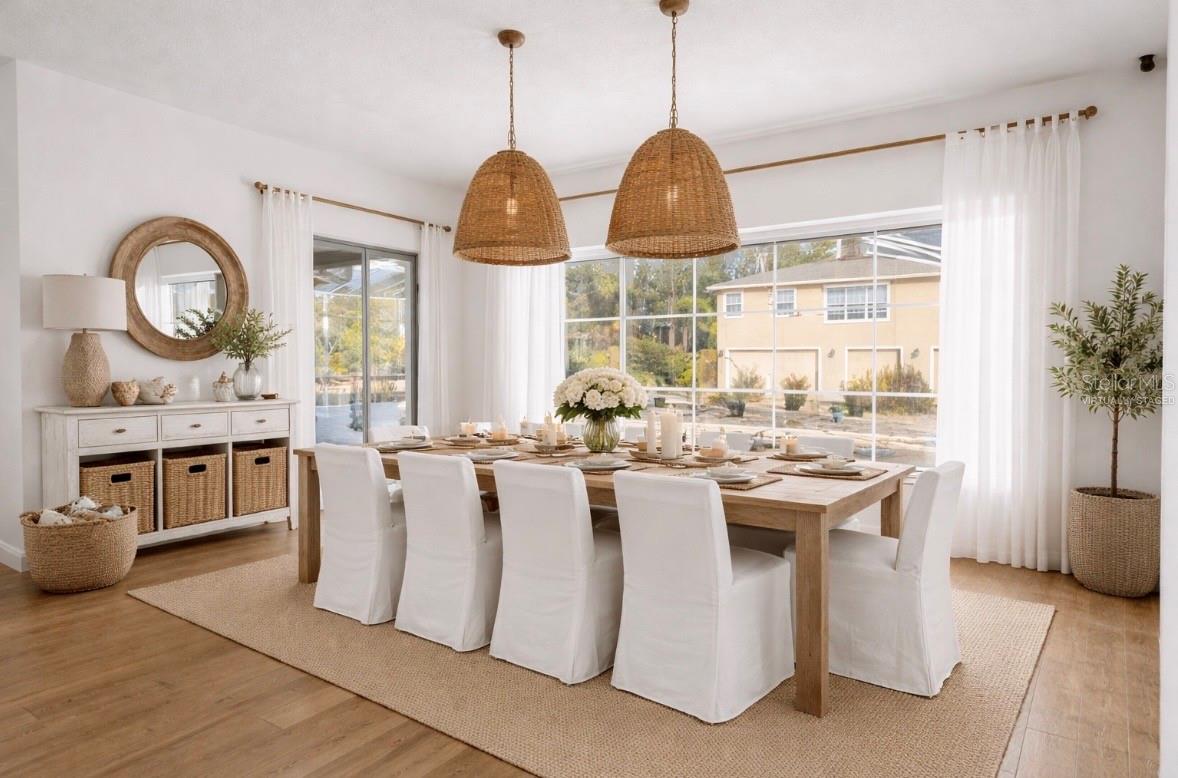 *VIRTUALLY STAGED DINING NOOK