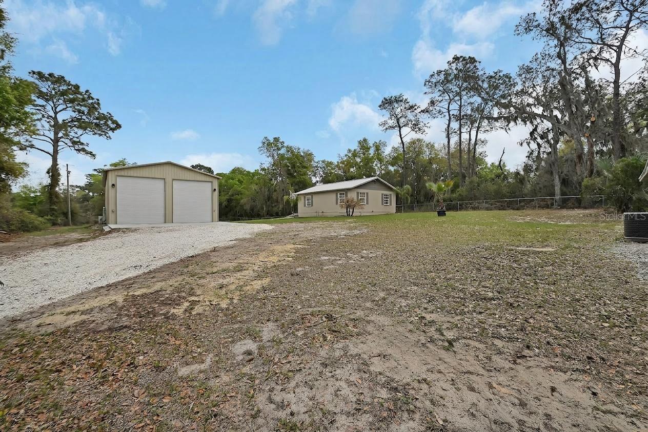 Shot of Outbuilding and Home #2