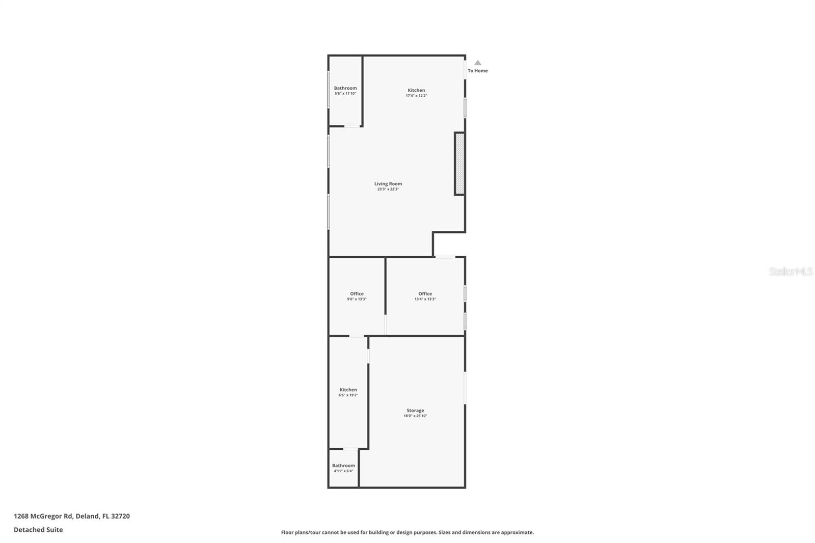 Detached IN-law suite, Office, Additional Storage and Garage