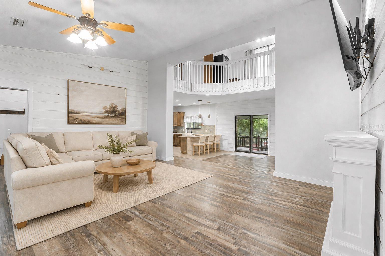 Virtually Staged Living Room MAIN HOUSE