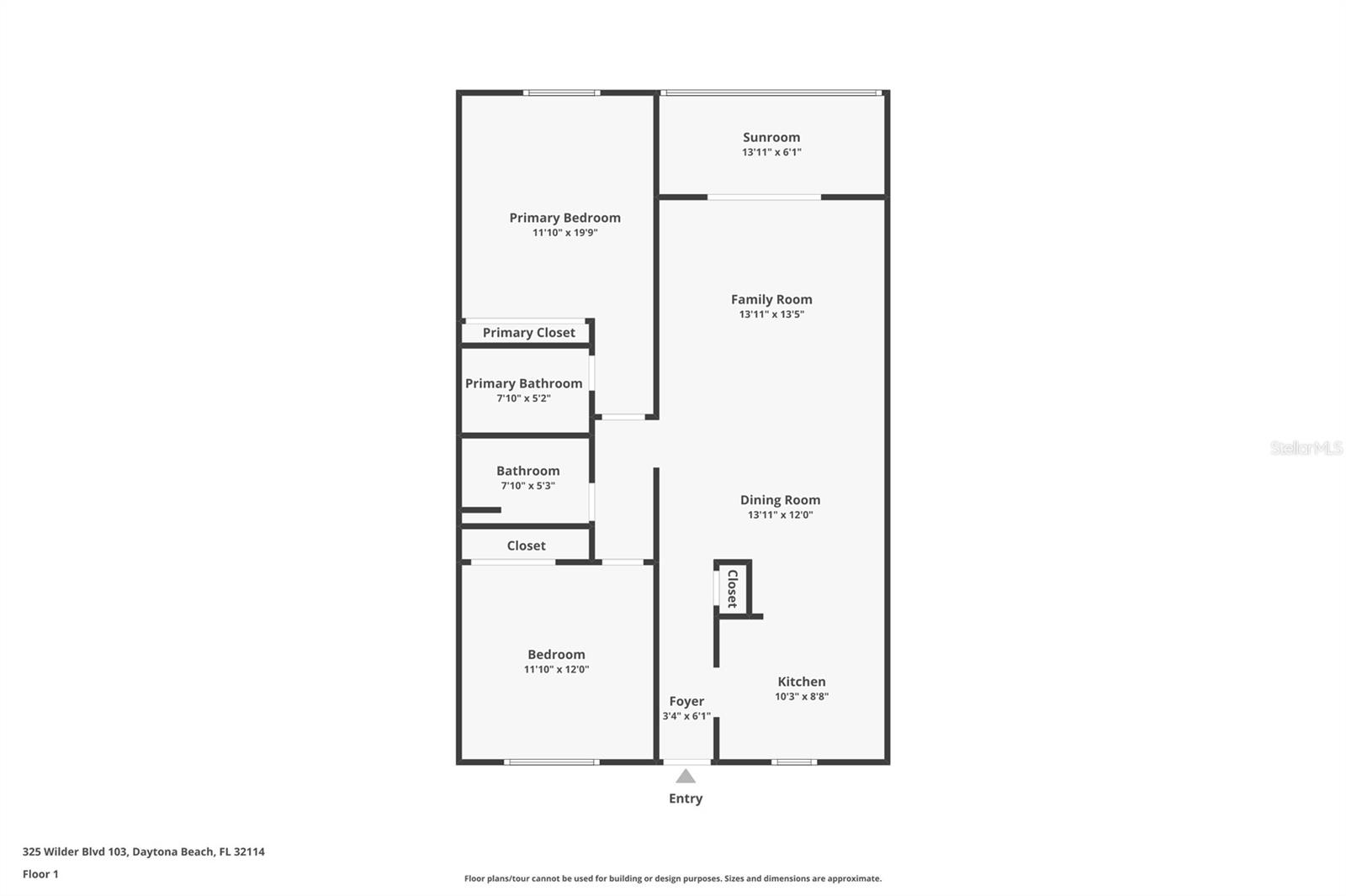 325 WILDER BOULEVARD, #103, Daytona Beach, FL 32114