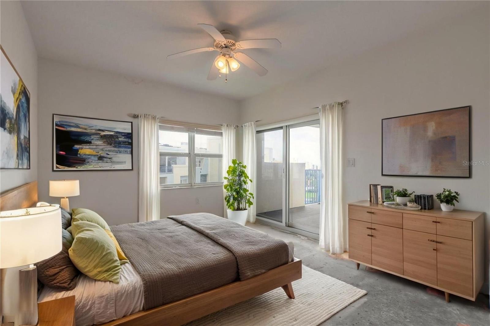 Virt Staged Bedroom