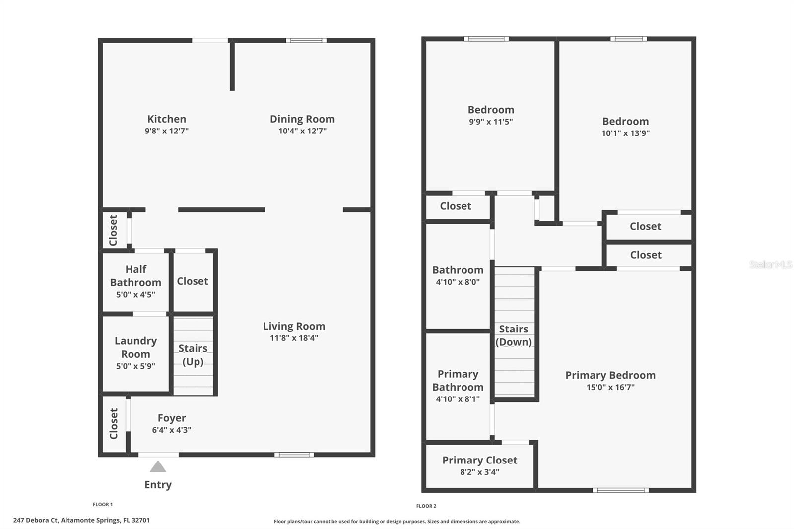combined 1st and 2nd floorplans