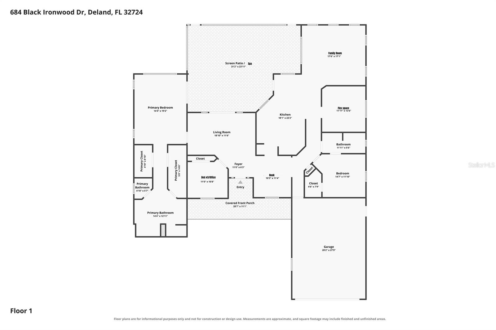 684 BLACK IRONWOOD DRIVE, Deland, FL 32724 684 BLACK IRONWOOD DRIVE, Deland, FL 32724