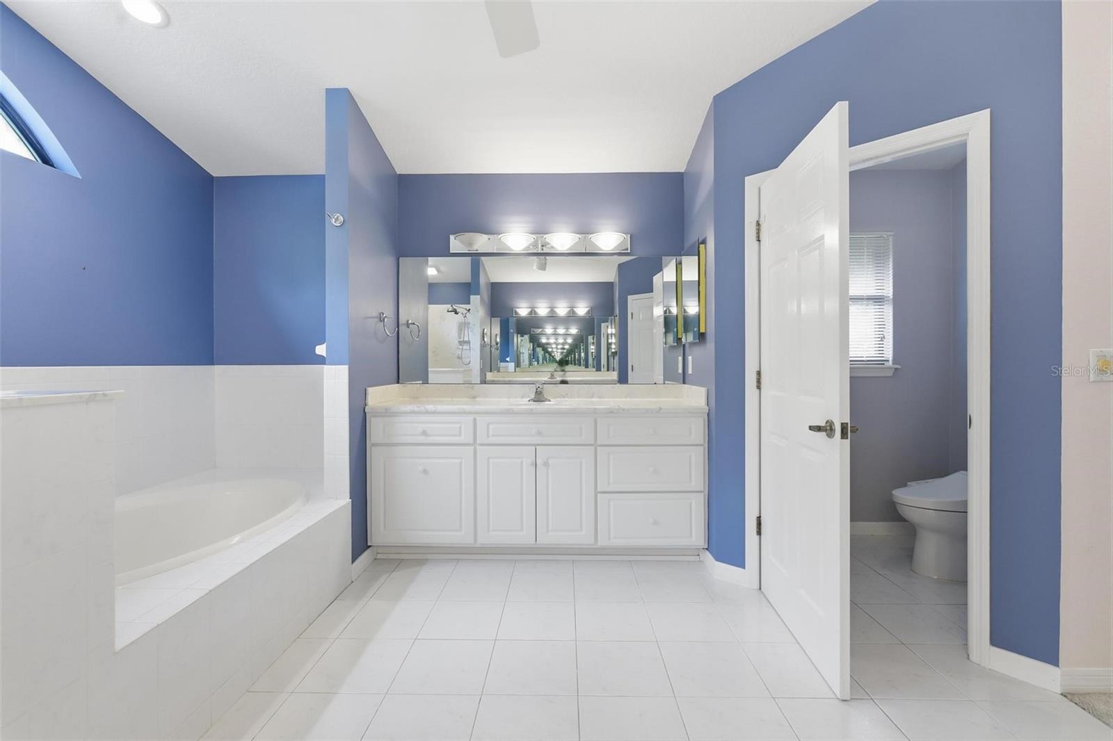 WC in separate room.