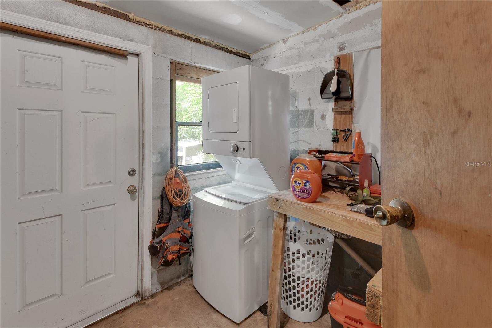 Laundry area