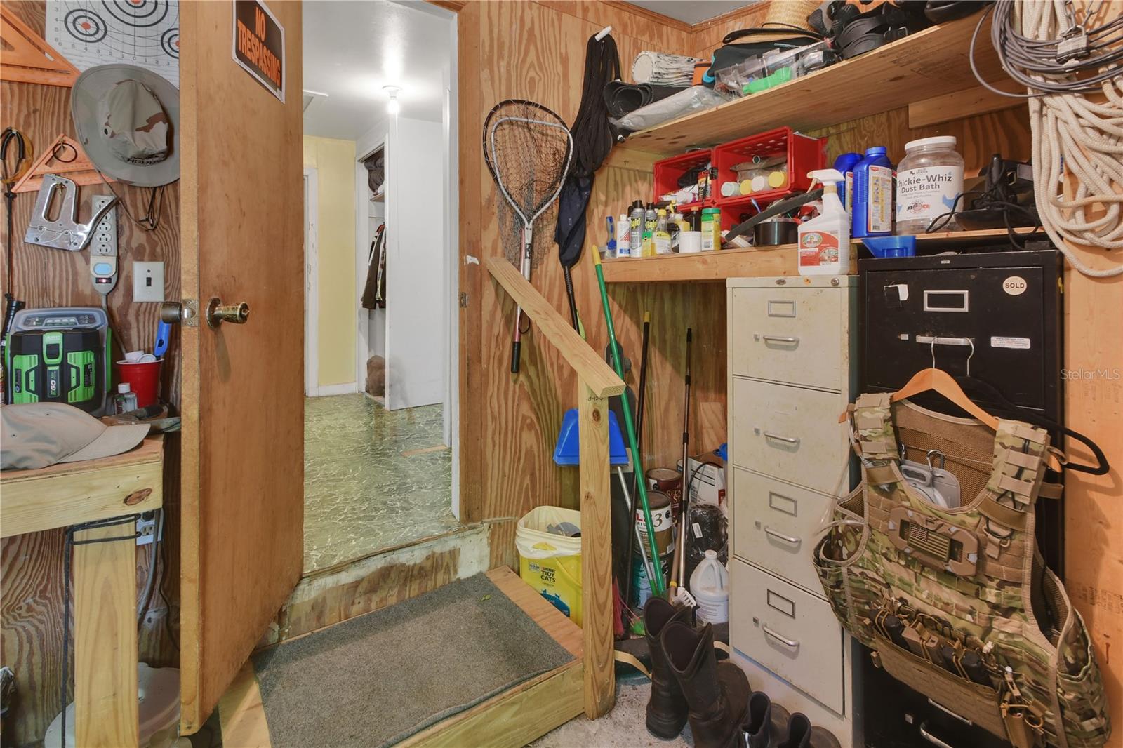 Laundry area