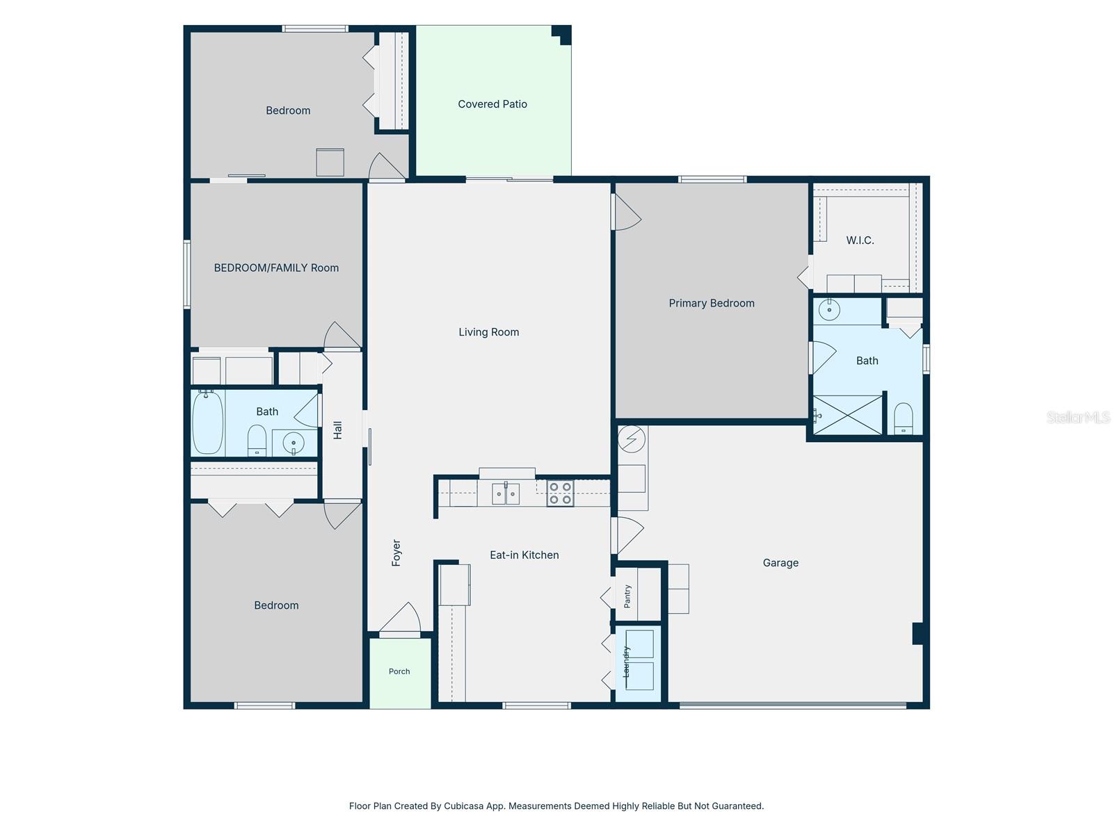 Spacious floor plan Spacious floor plan