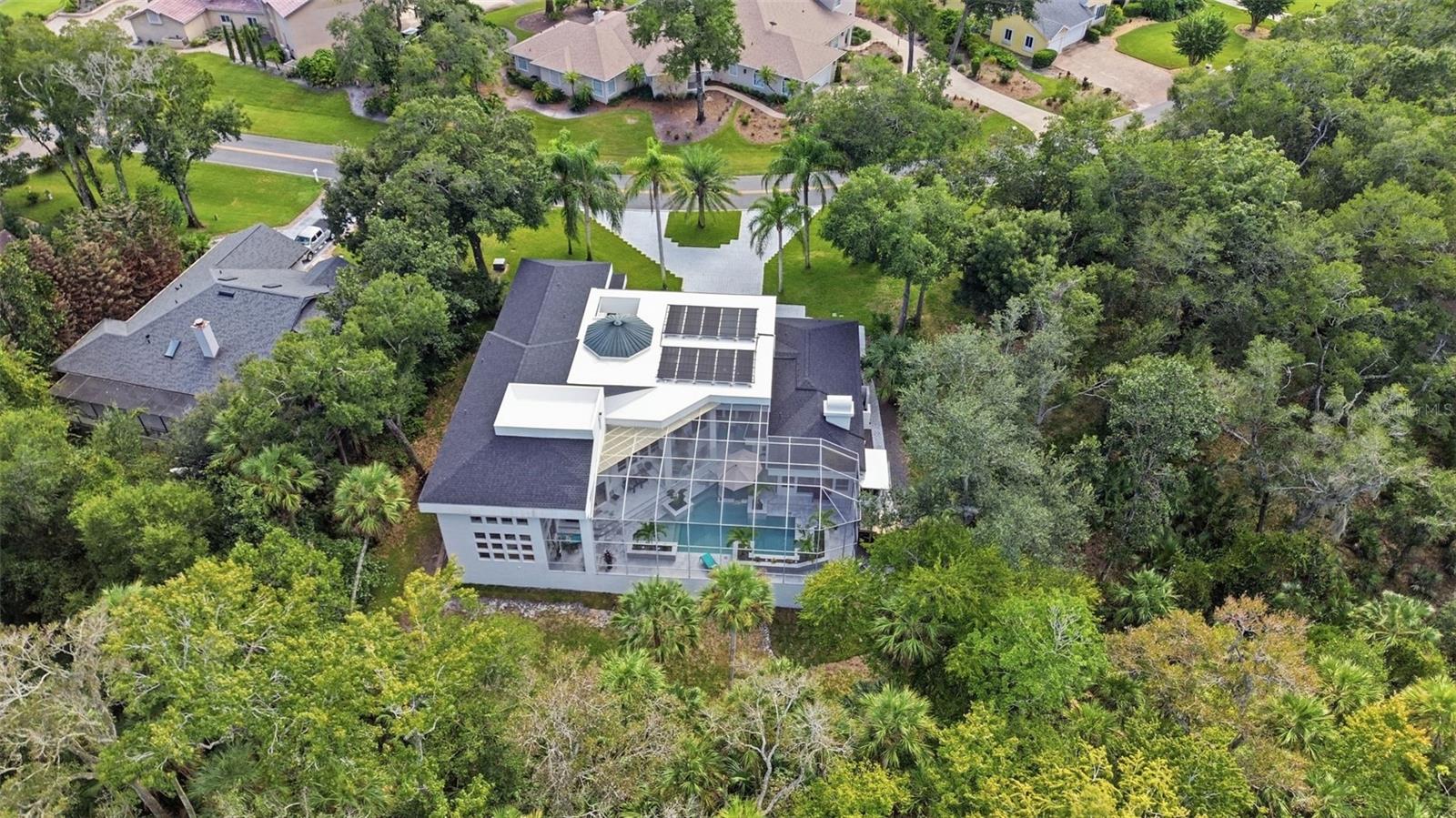 REAR AERIAL VIEW