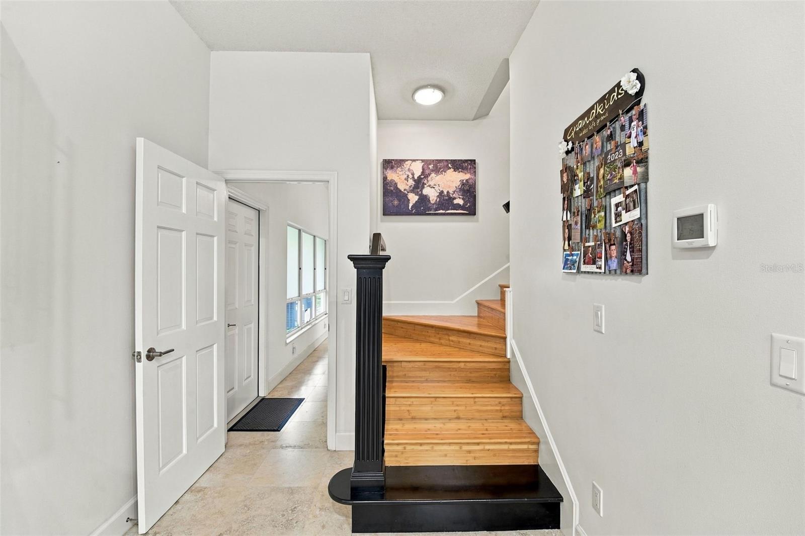 2nd STAIRCASE FROM KITCHEN