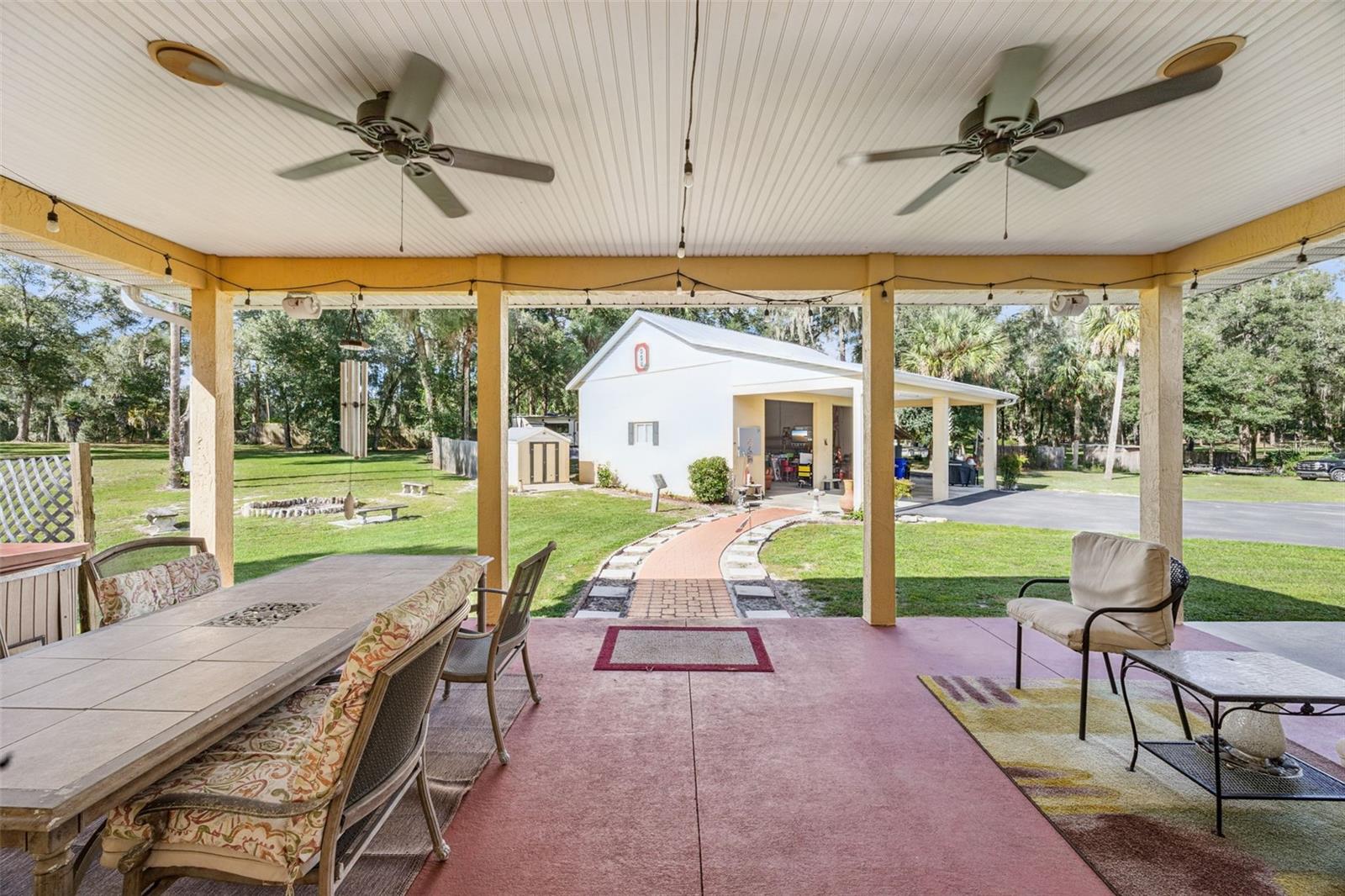 Rear Porch