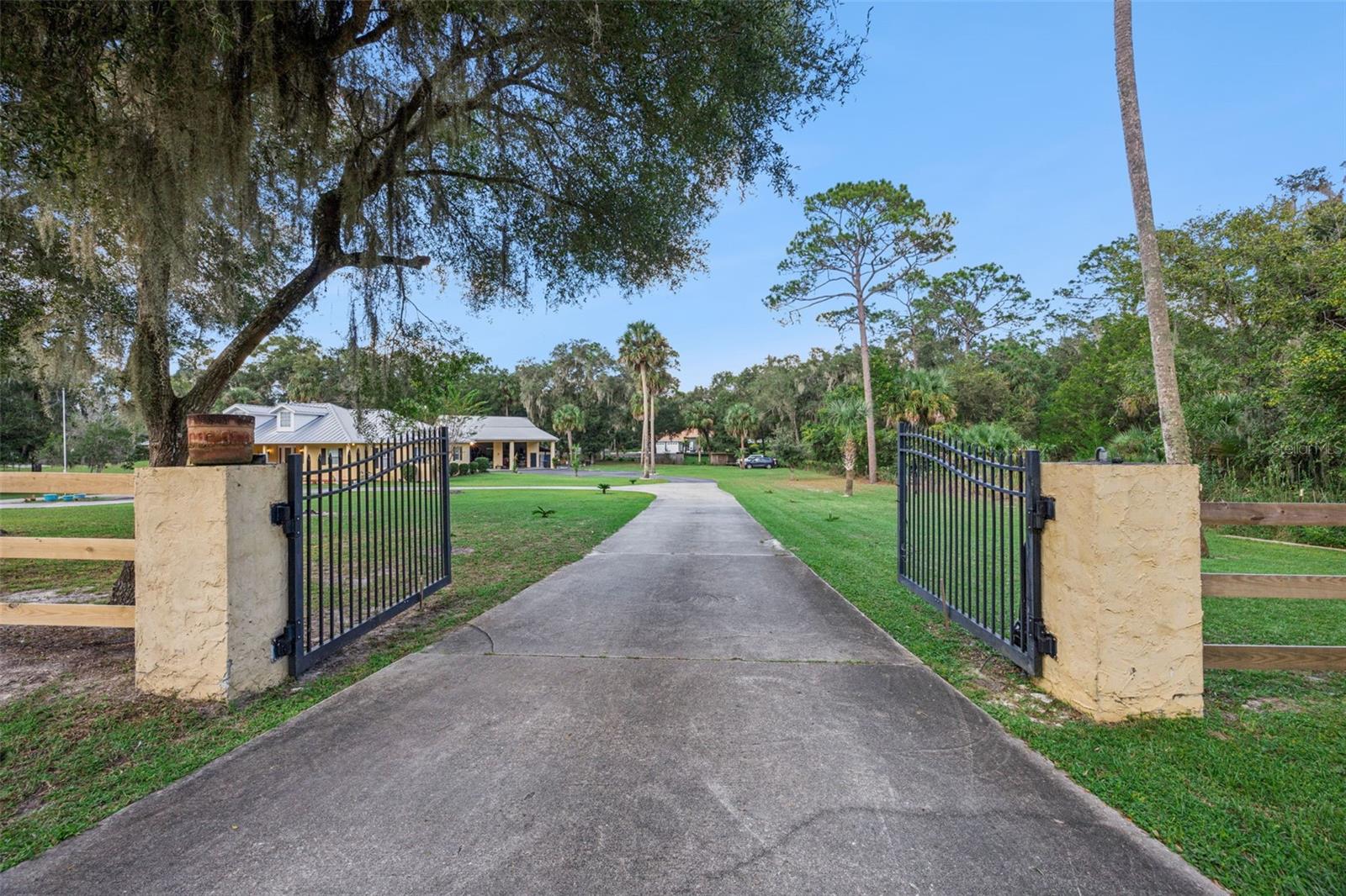 Gated Entrance