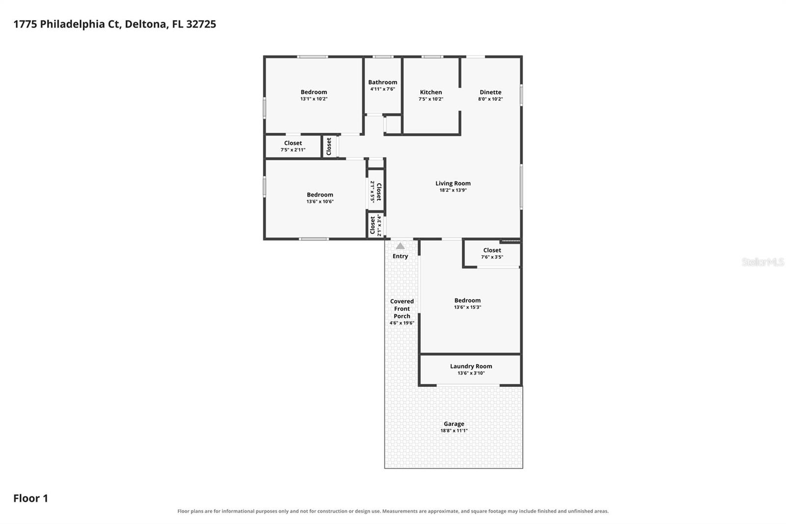 1775 PHILADELPHIA COURT, Deltona, FL 32725