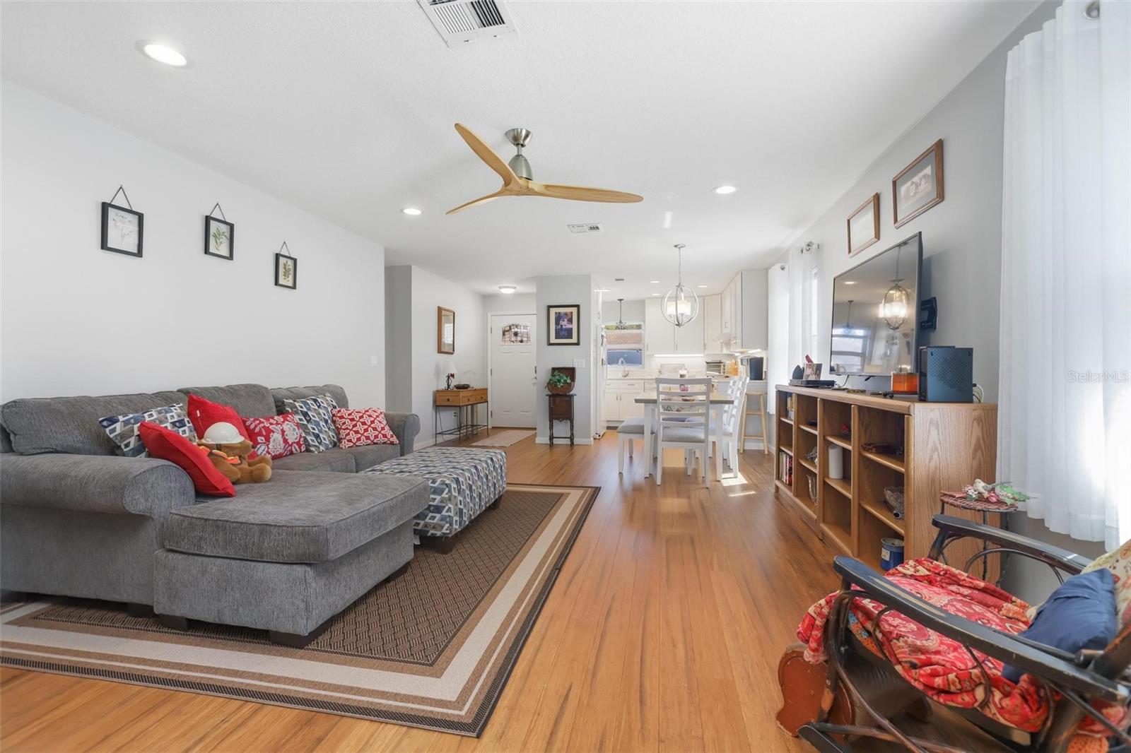 Upgraded double pane windows allow beams of natural light throughout the home!
